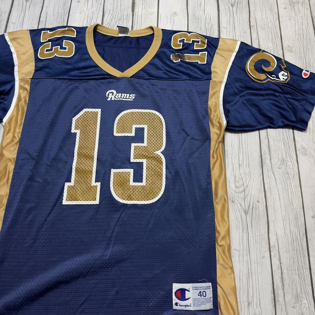 Champion × NFL × Vintage Vintage St. Louis Rams jersey Size US M / EU 48-50 / 2 - 5 Thumbnail