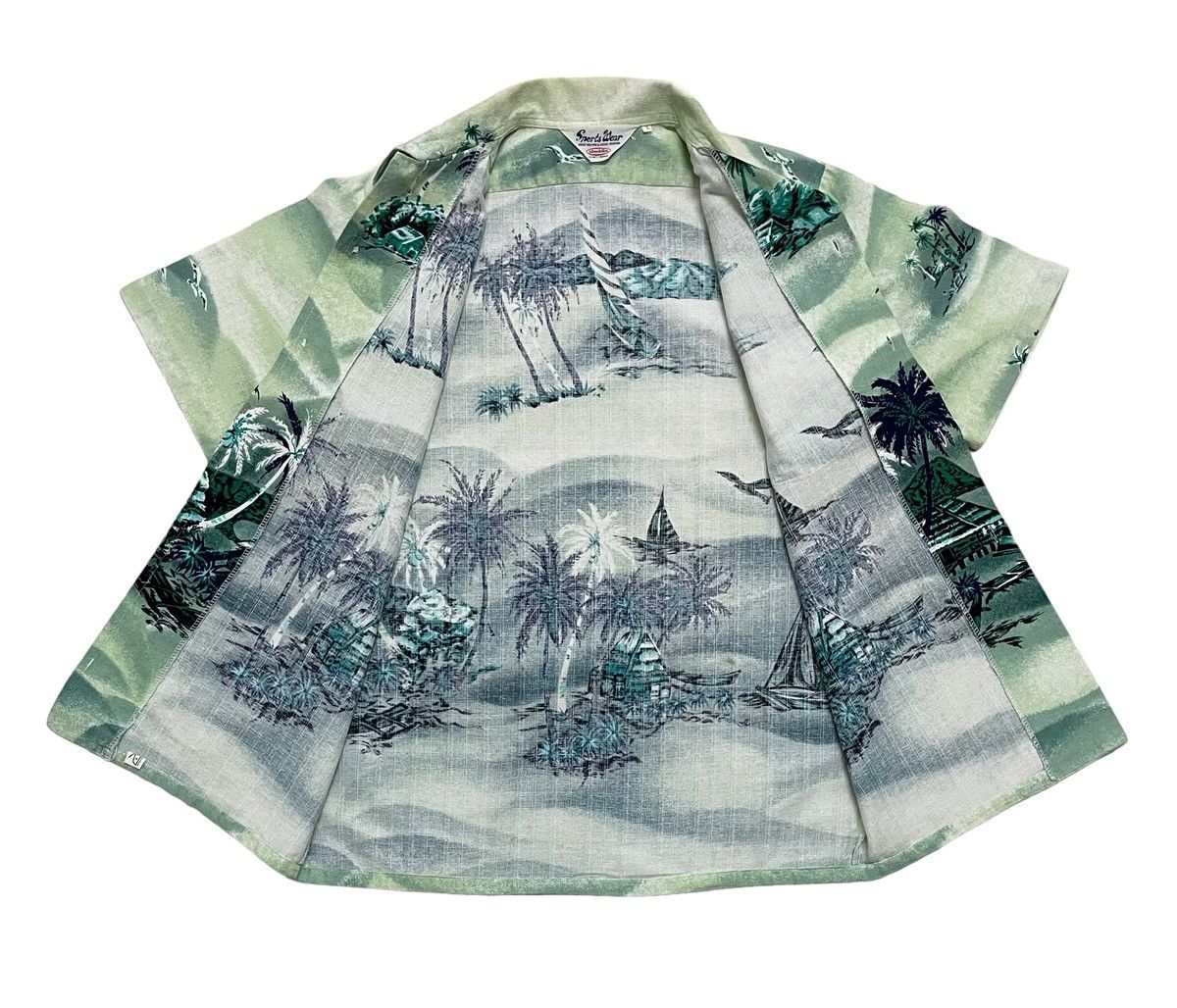 Vintage Vintage 60s 70s Shochiku Hawaii Shirt (Rare Japanese) Size US L / EU 52-54 / 3 - 4 Thumbnail
