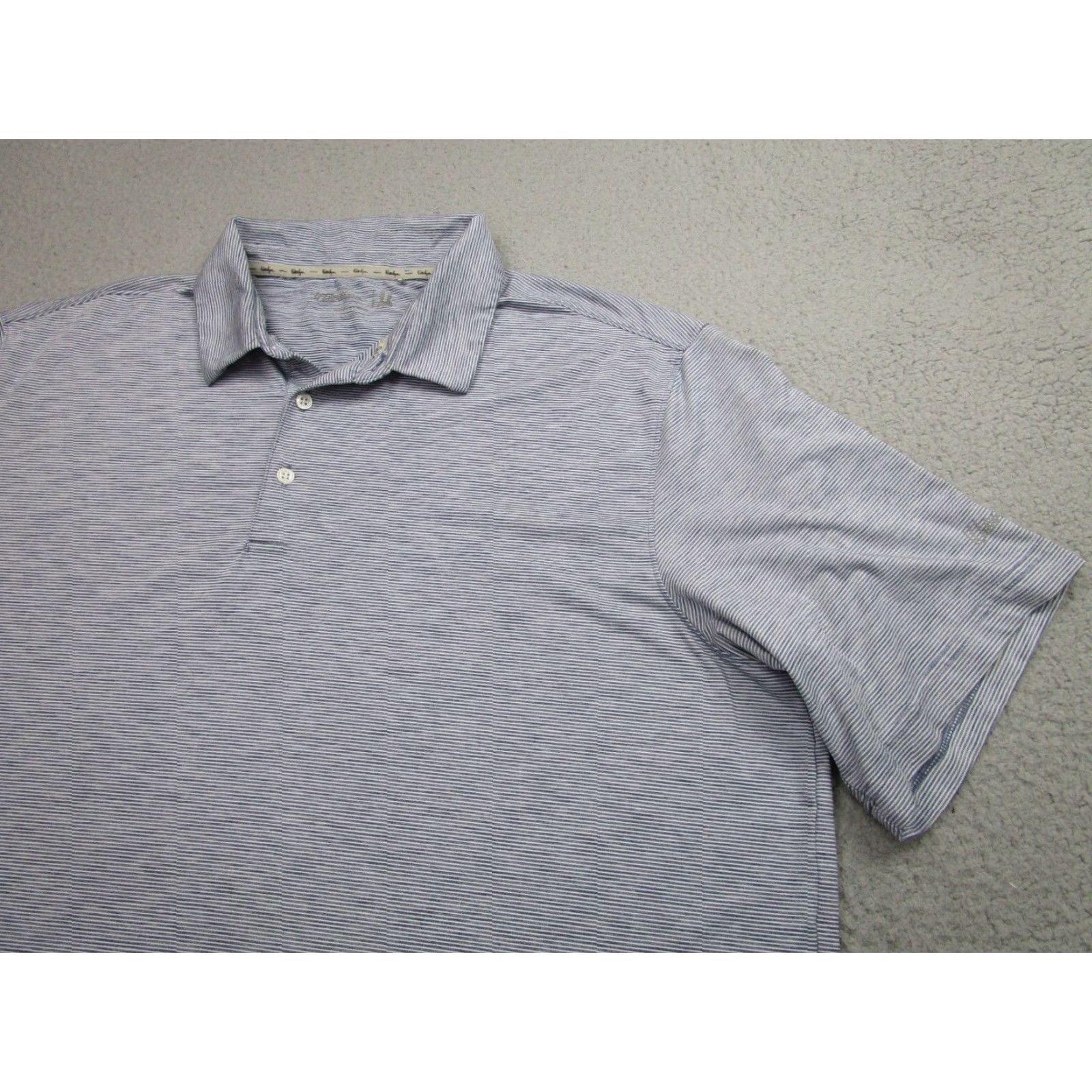 Vintage Walter Hagen Polo Shirt Mens 2XL Blue Performance Stretch Golf Casual Shirt Size US XXL / EU 58 / 5 - 2 Thumbnail