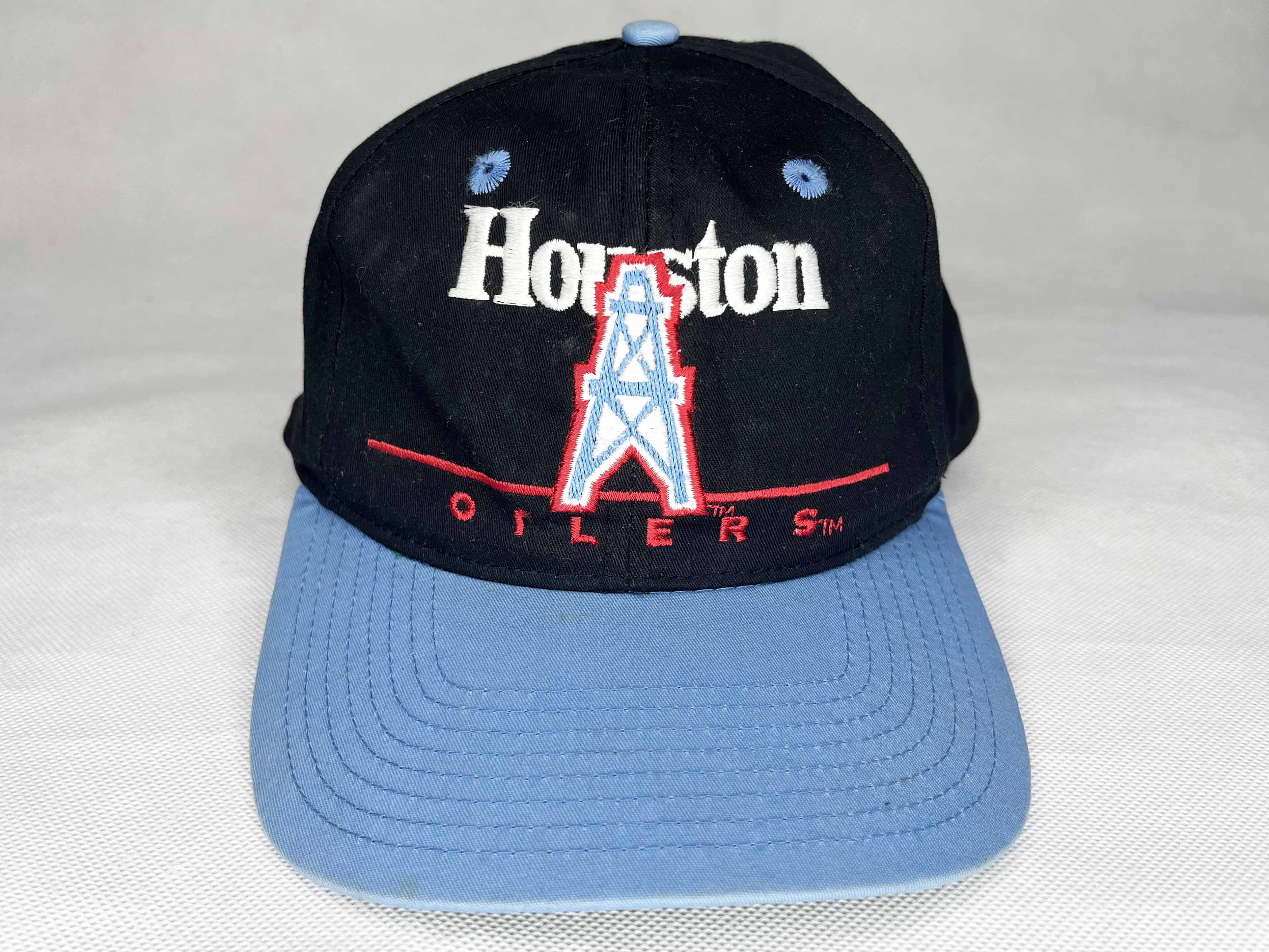 NFL Vintage Eastport NFL Houston Oilers Snapback Cap Hat Size ONE SIZE - 1 Thumbnail