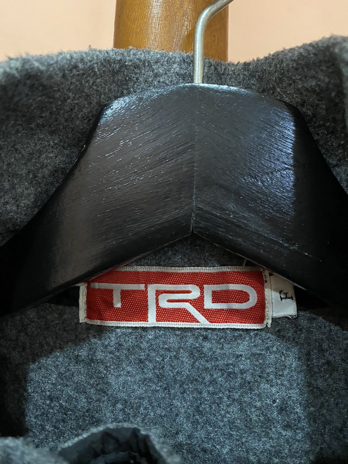 Vintage Toyota TRD Motorsport Grey Fleece Jacket – Vintage Racing Size US L / EU 52-54 / 3 - 7 Thumbnail