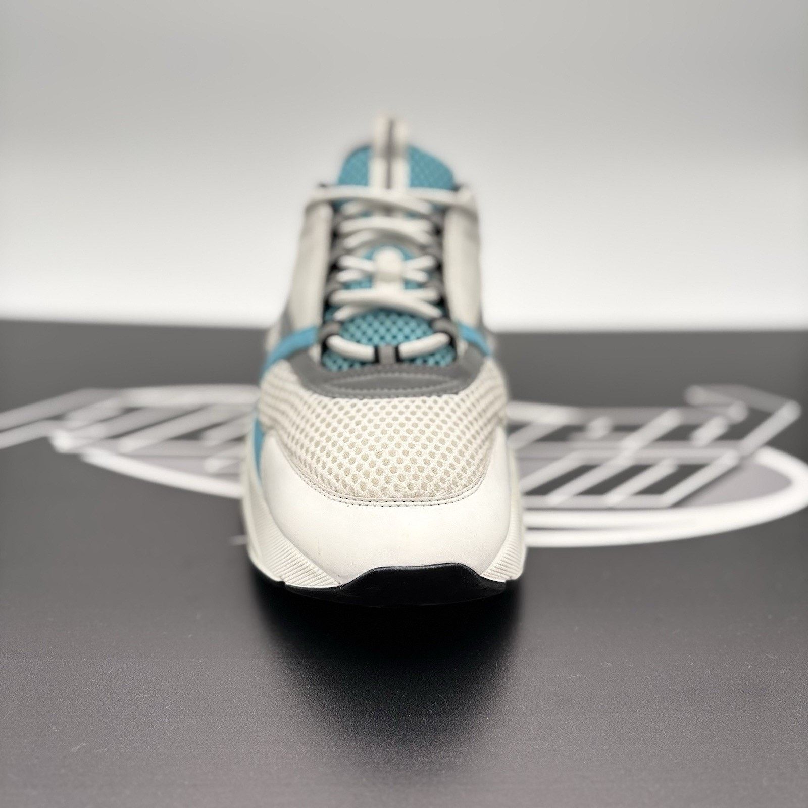 Dior Dior B22 ‘ White Blue ’ | GREAT CONDITION! Size US 12 / EU 45 - 6 Thumbnail