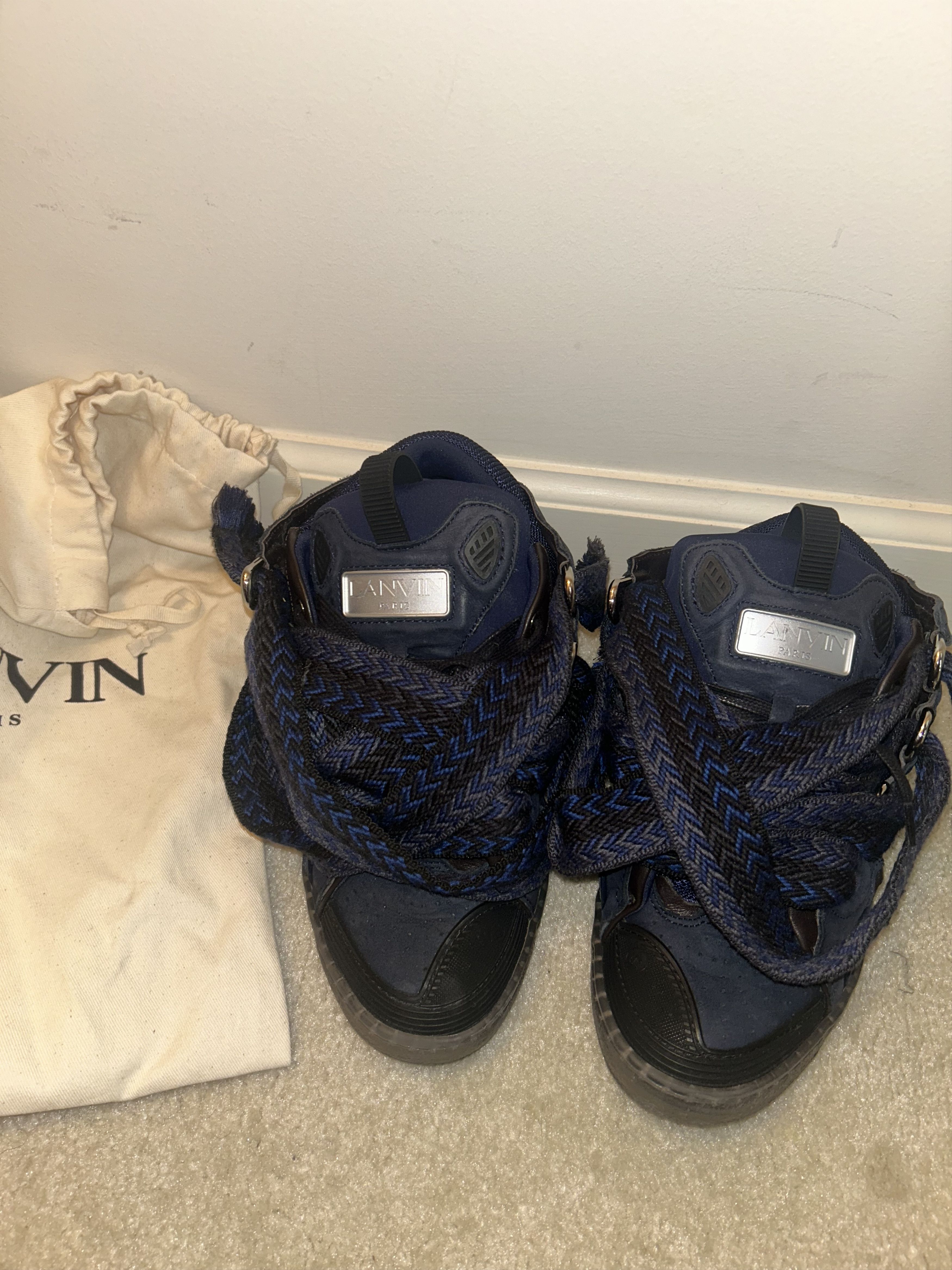 Lanvin lanvin curb sneakers Size US 8 / IT 38 - 1 Thumbnail