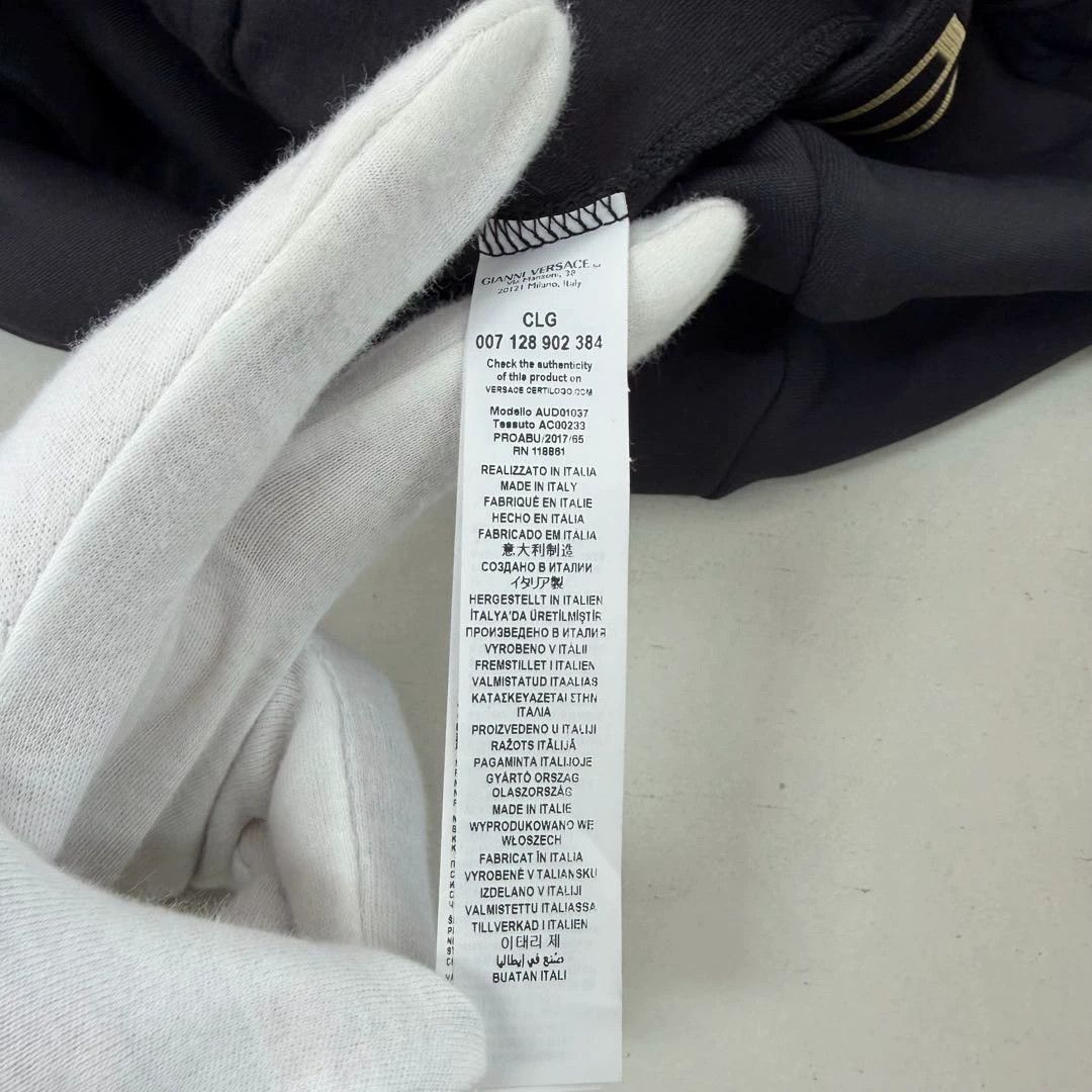 Versace Versace Black Hooded Jacket Size 2 Size XS / US 0-2 / IT 36-38 - 8 Thumbnail