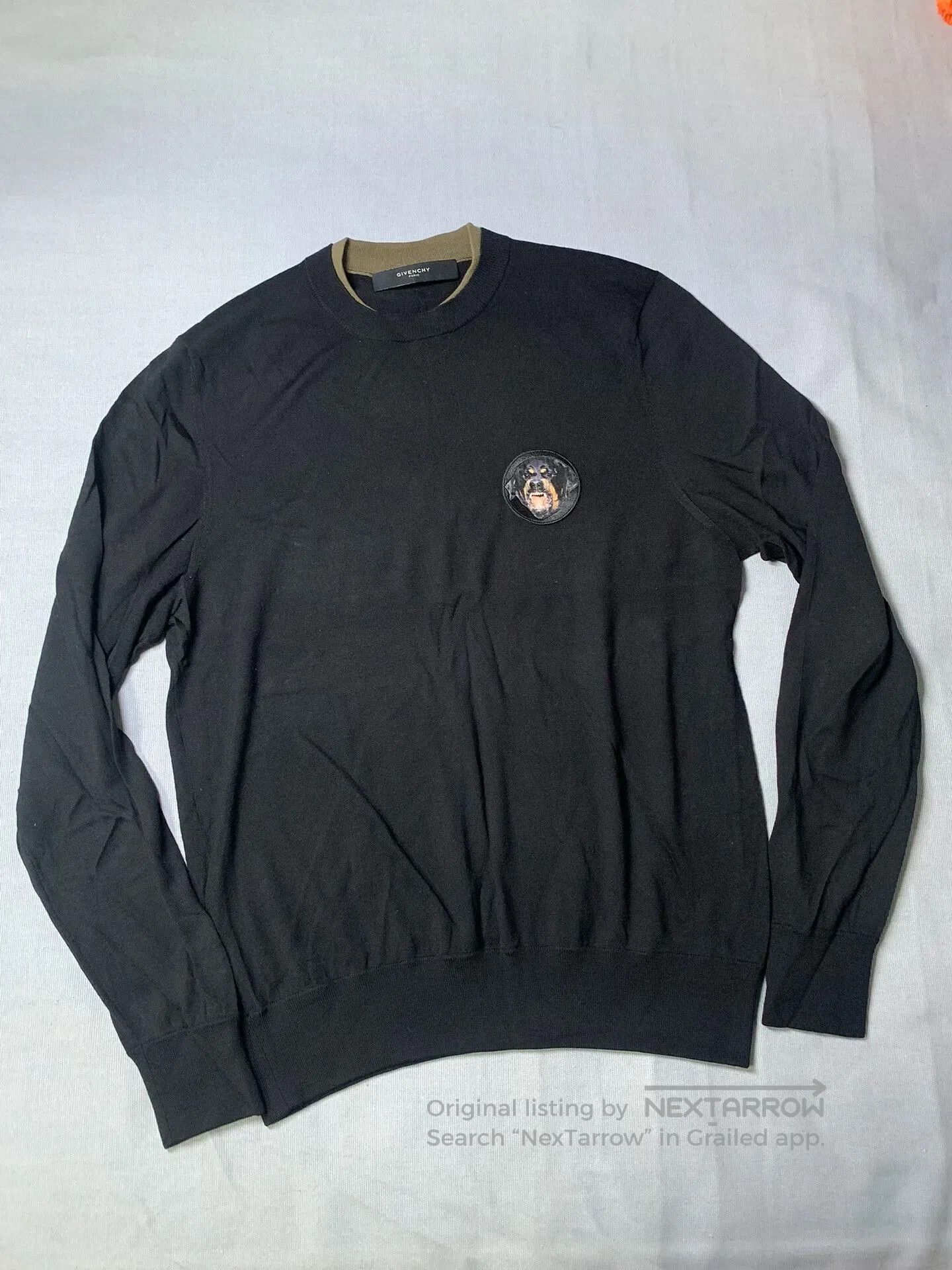 Givenchy Givenchy Wool Round Neck Dog Head Sweater. Size US M / EU 48-50 / 2 - 2 Thumbnail