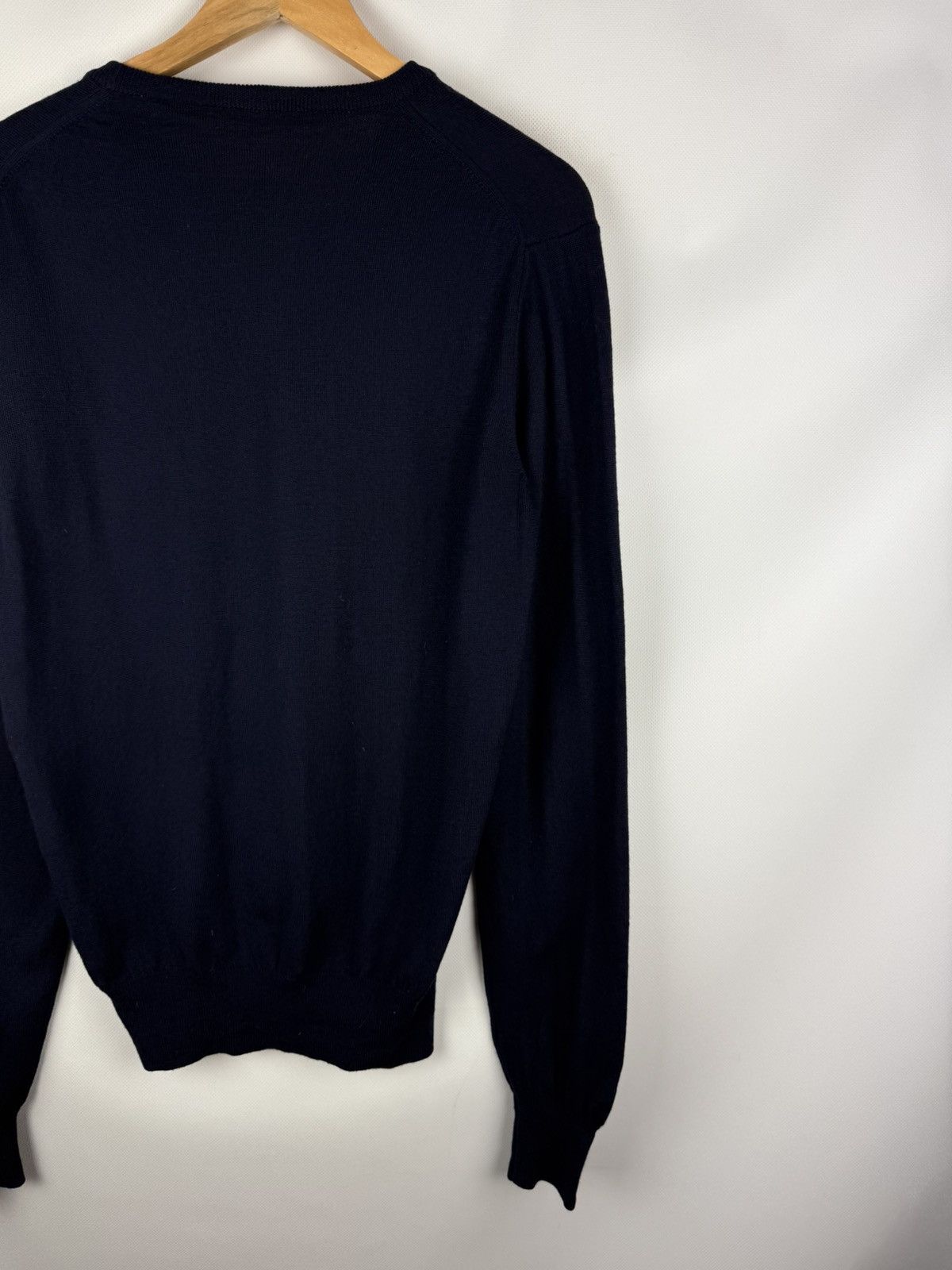 Versace Versace Collection Knitted Wool Crew Neck Sweater Pullover Size US L / EU 52-54 / 3 - 15 Thumbnail