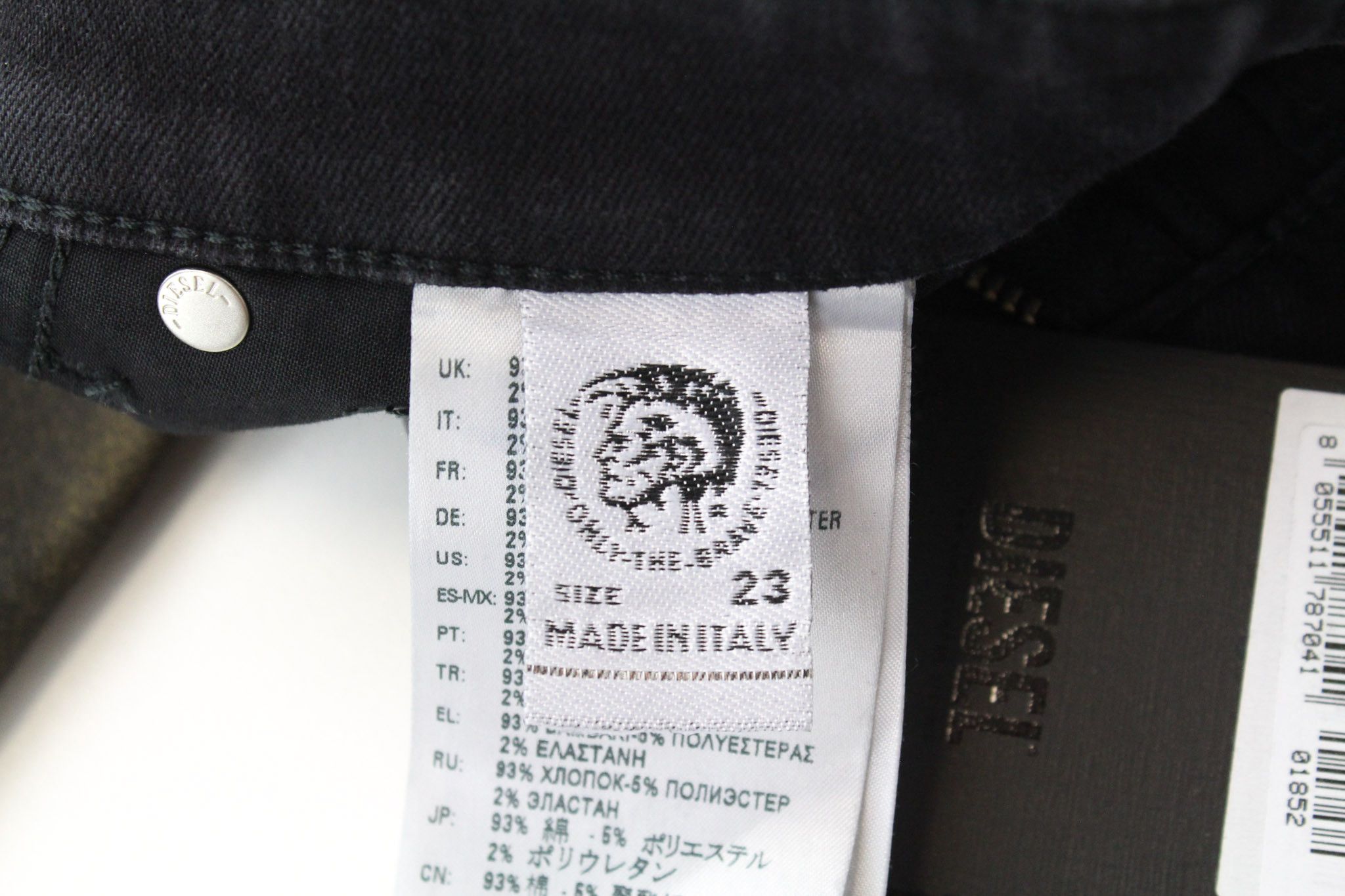 Diesel SLANDY-SP2 069IV W23/L32 Blue Girls Jeans 71490 Size 23" - 7 Thumbnail