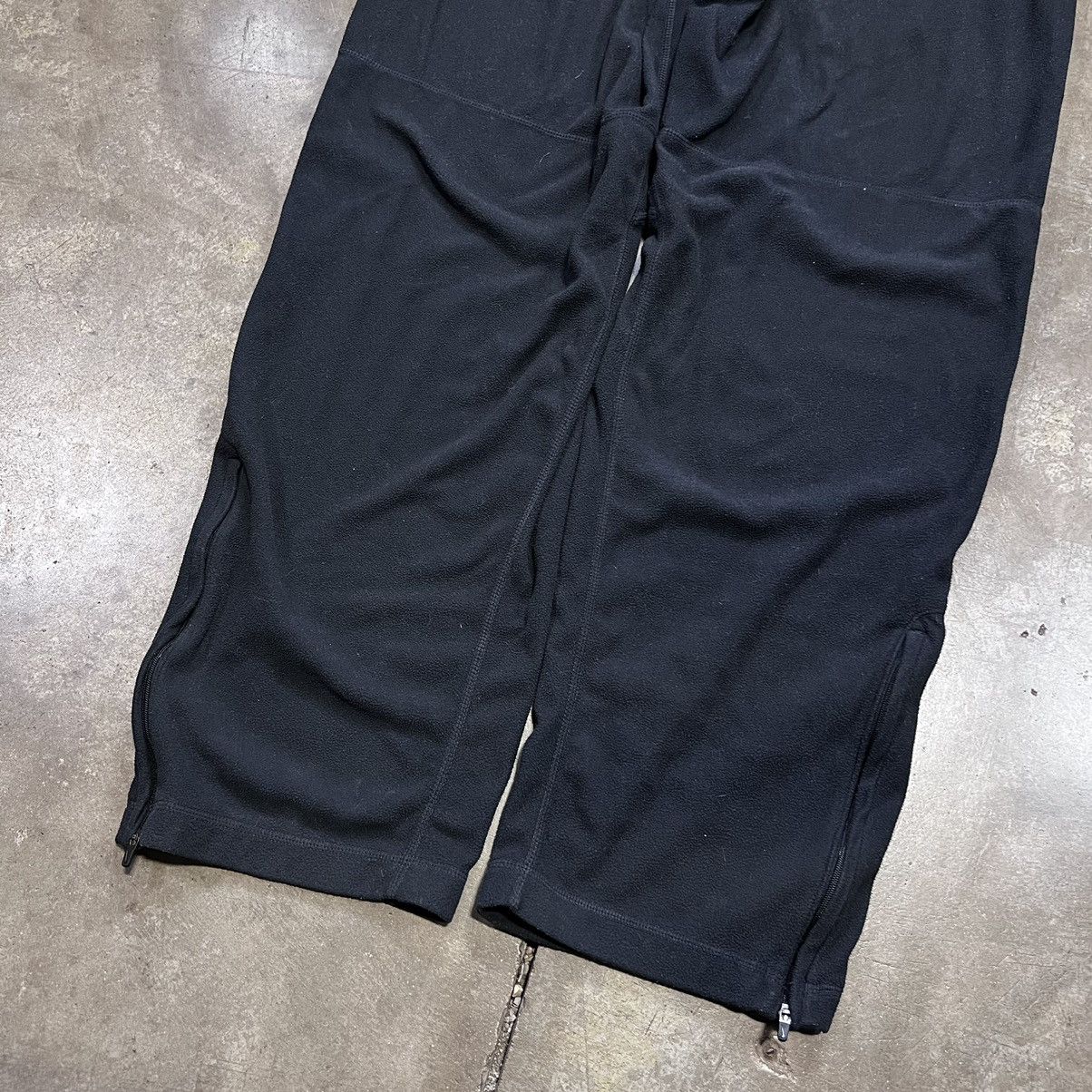 Nike × Vintage Vintage Y2K Nike Mini Swoosh Fleece Sweatpants Baggy Drill Size US 32 / EU 48 - 6 Thumbnail