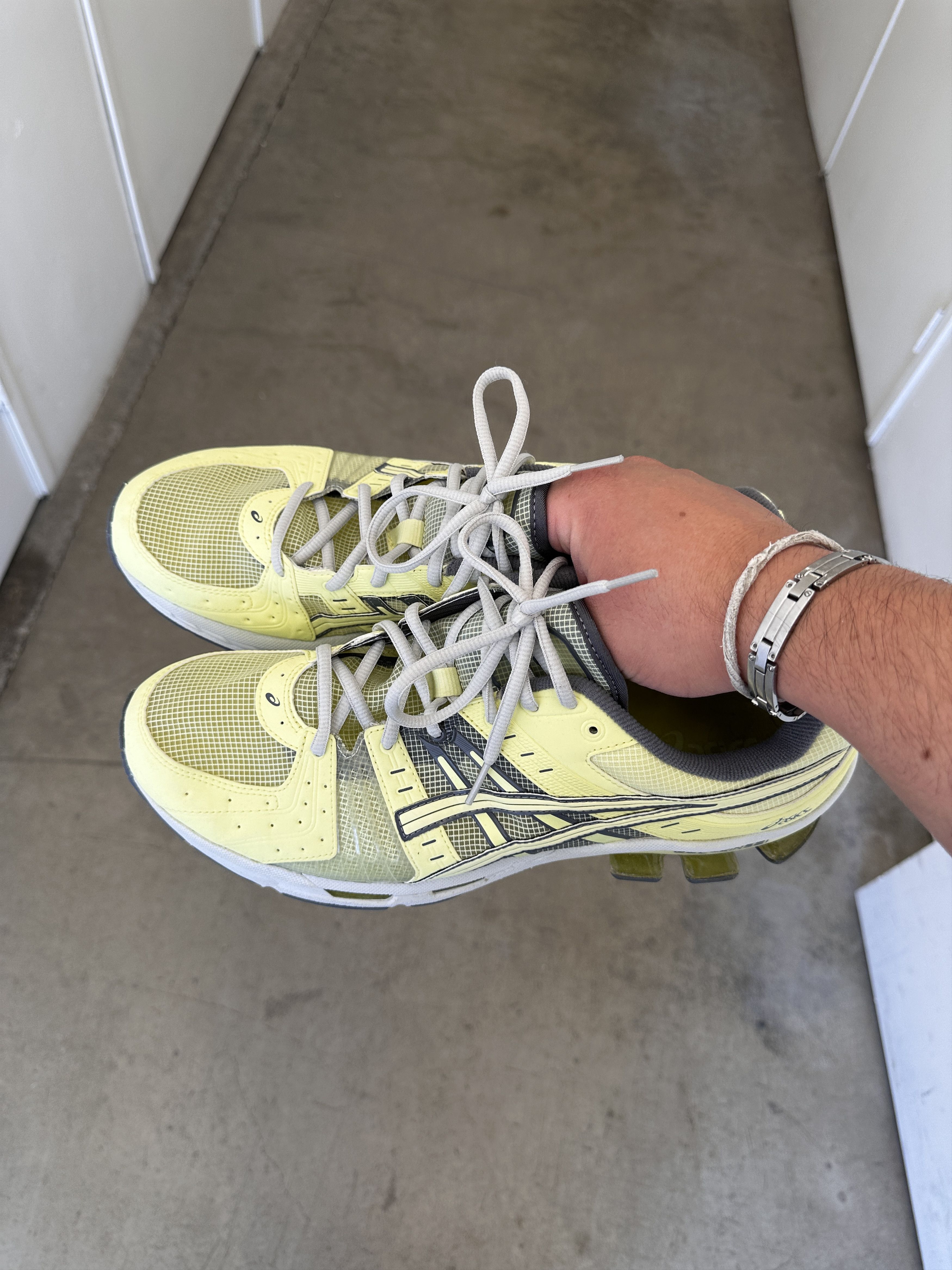 Asics × Kiko Kostadinov Kiko Style, Asics. Sneakers in volt/green. 1030. Size US 12.5 / EU 45-46 - 10 Thumbnail