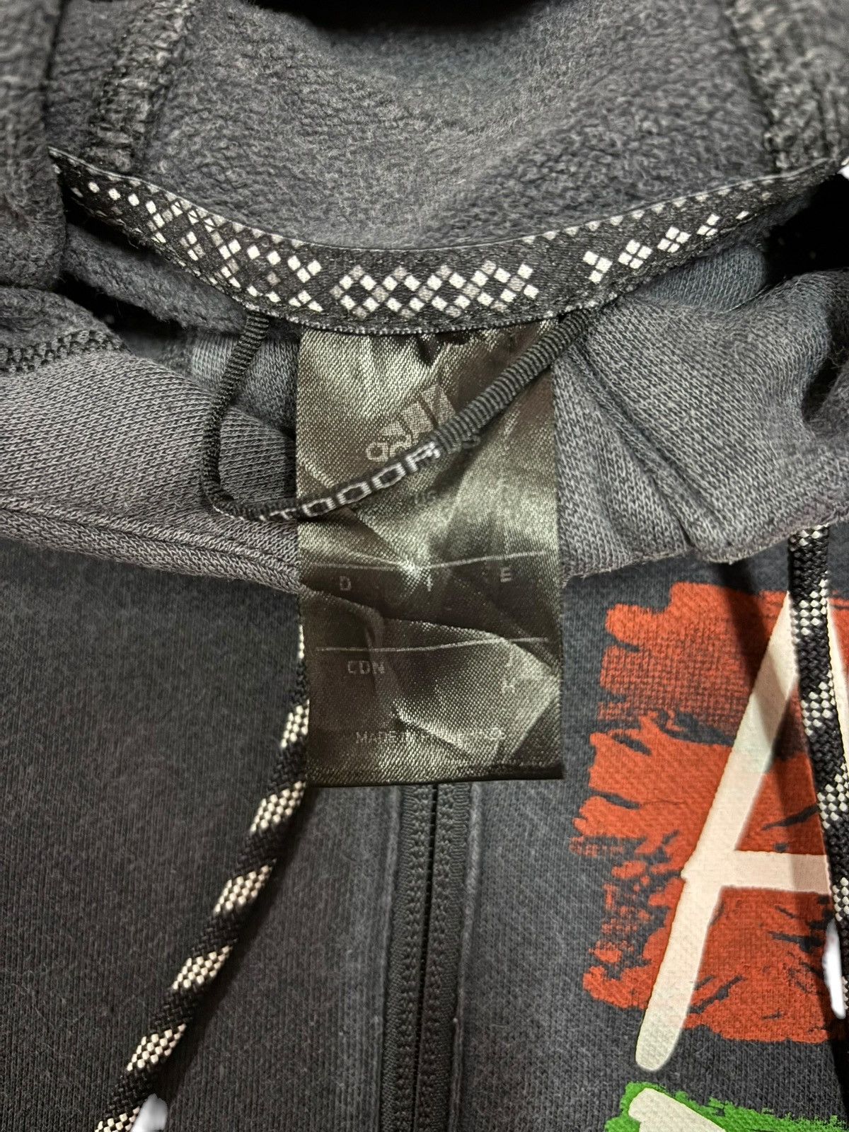 Adidas Vintage Y2k Adidas Outdoor Faded Printed Logo Hoodie Size US S / EU 44-46 / 1 - 10 Thumbnail