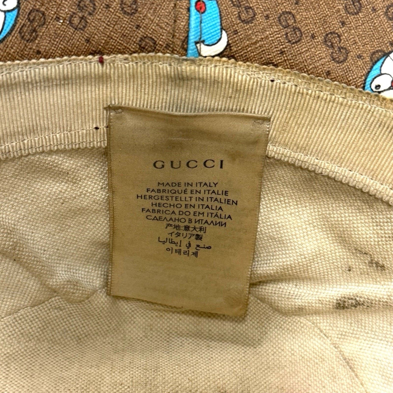 Gucci Authentic Gucci Doraemon Bucket Hat Limited Edition Size XL Size ONE SIZE - 7 Thumbnail