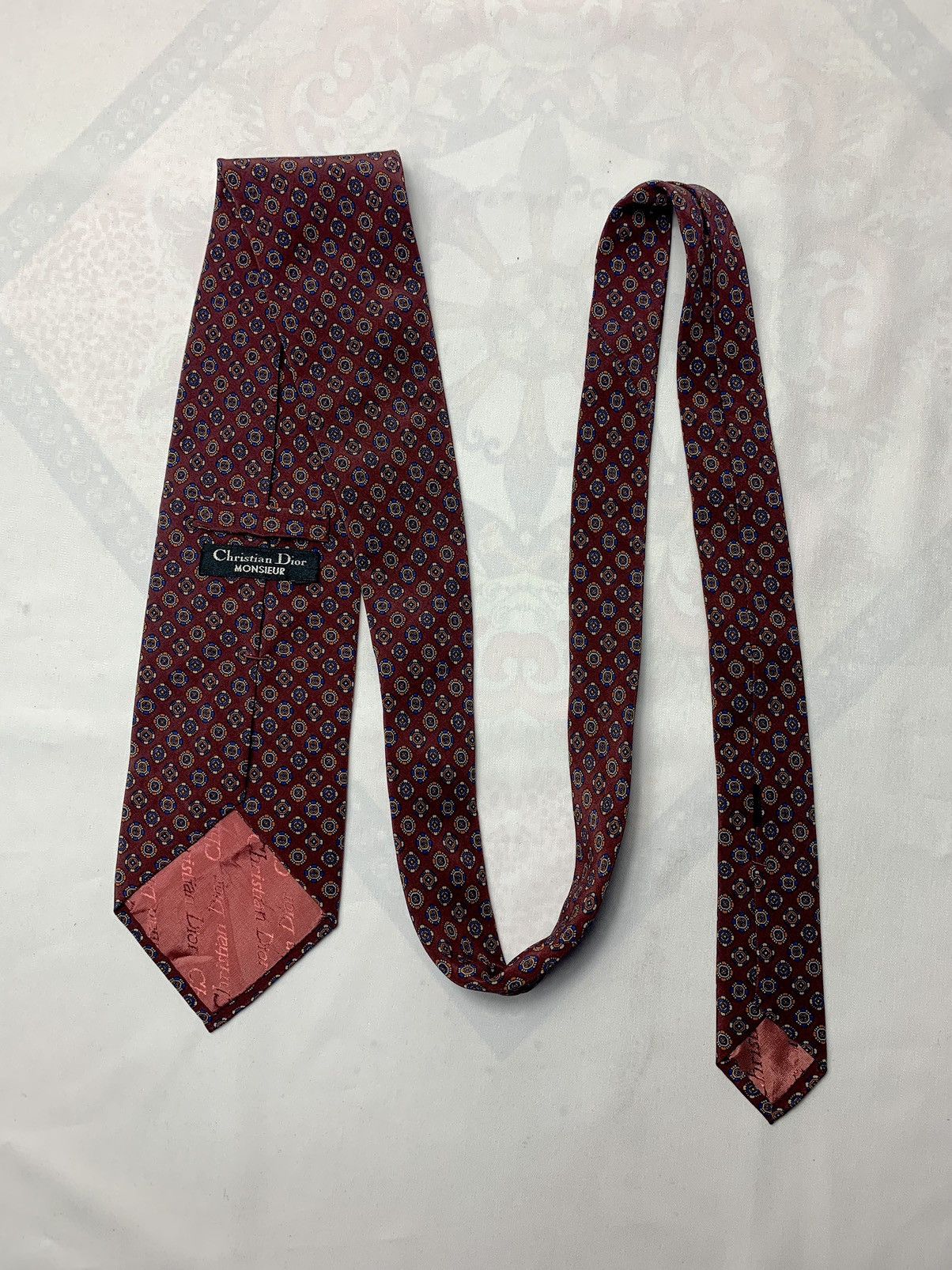 Christian Dior Monsieur Christian Dior Monsieur Necktie / Neckwear / Accessories Size ONE SIZE - 4 Thumbnail
