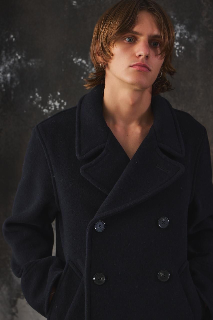 Fred Perry Fred Perry × LONDON TRADITION Wool Peacoat Size US S / EU 44-46 / 1 - 6 Thumbnail