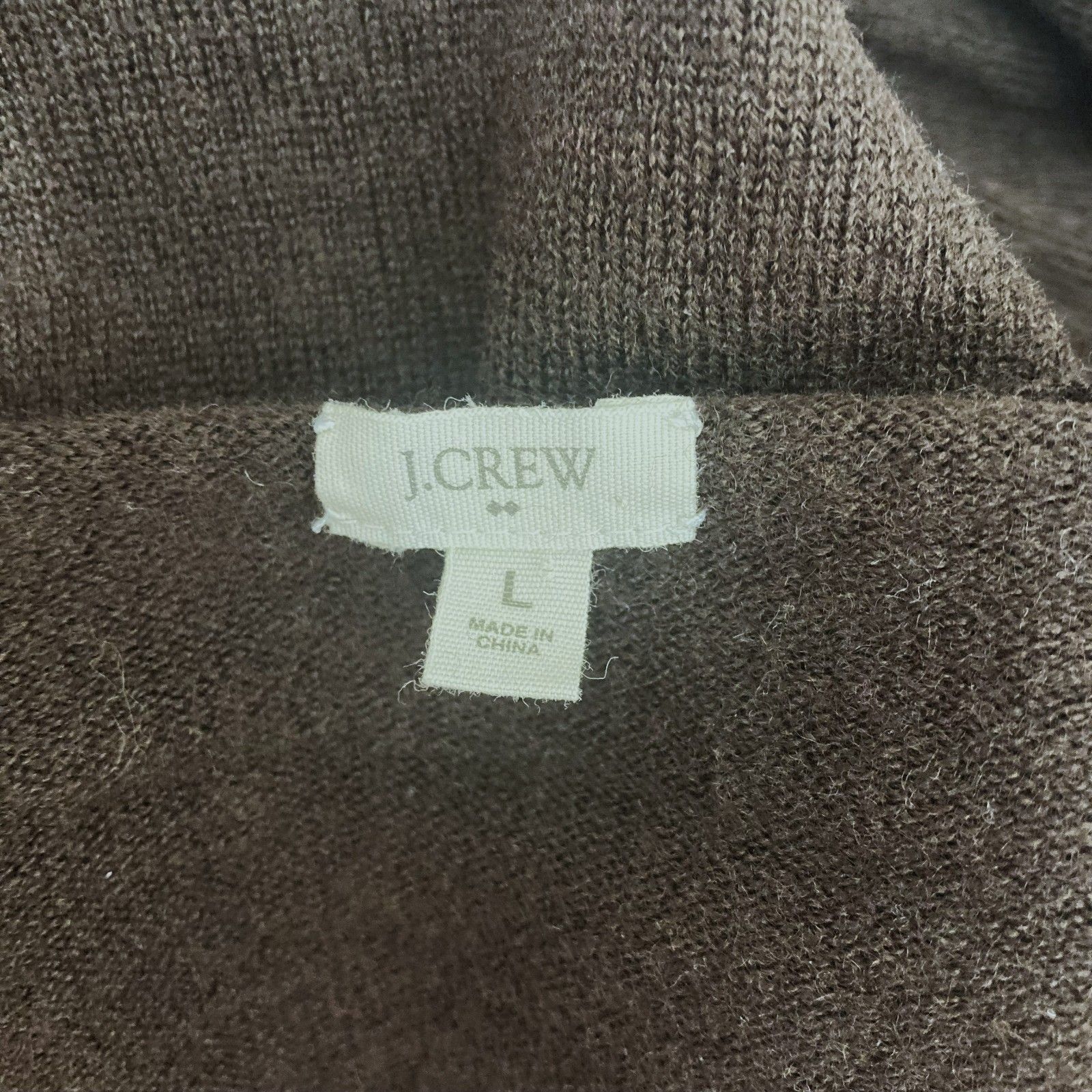J.Crew J.Crew Argyle Wool Blend Sweater Size L / US 10 / IT 46 - 10 Thumbnail