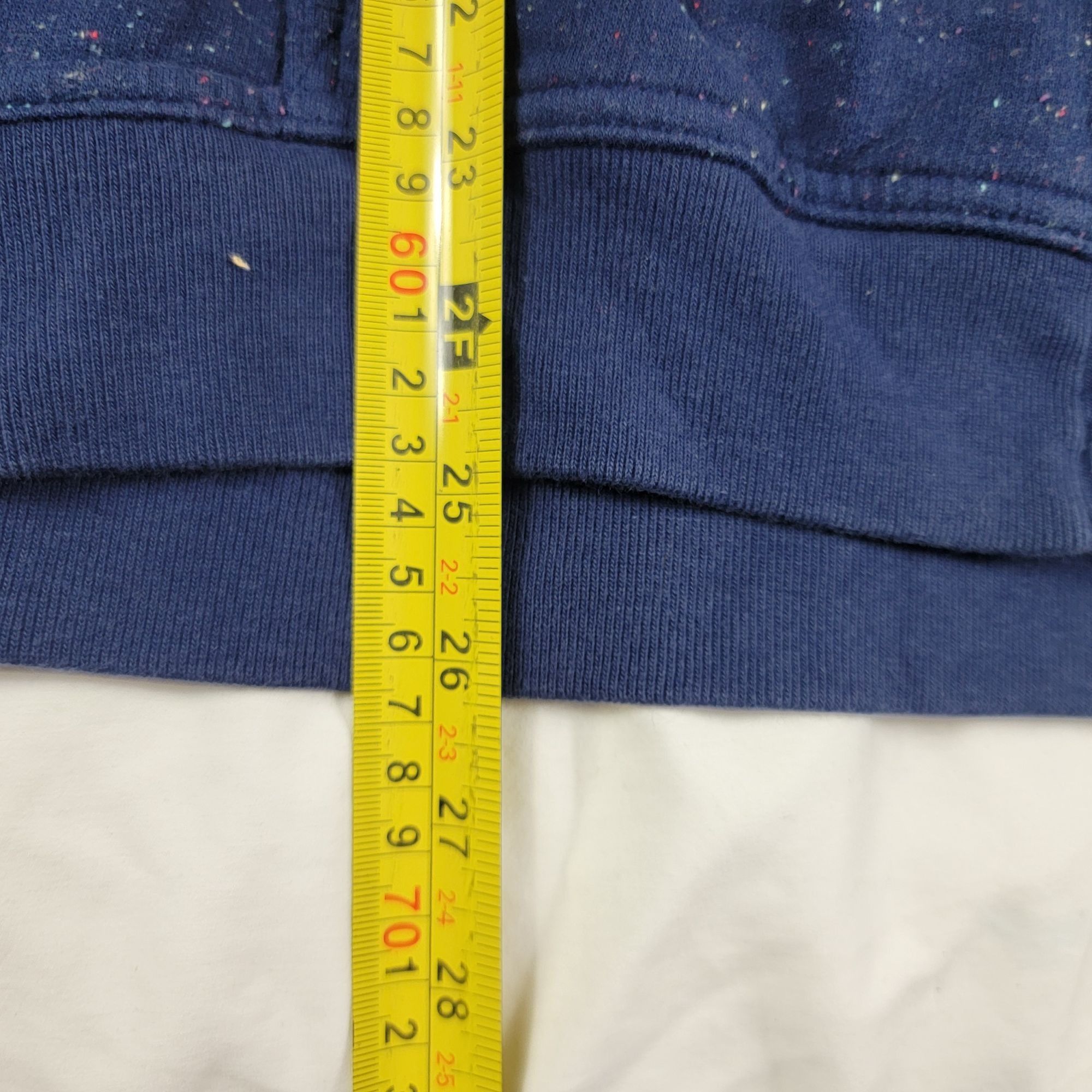 Nike Nike Adults Large Blue Speckled Full Zip Hoodie Sweater Casu Size US L / EU 52-54 / 3 - 10 Thumbnail