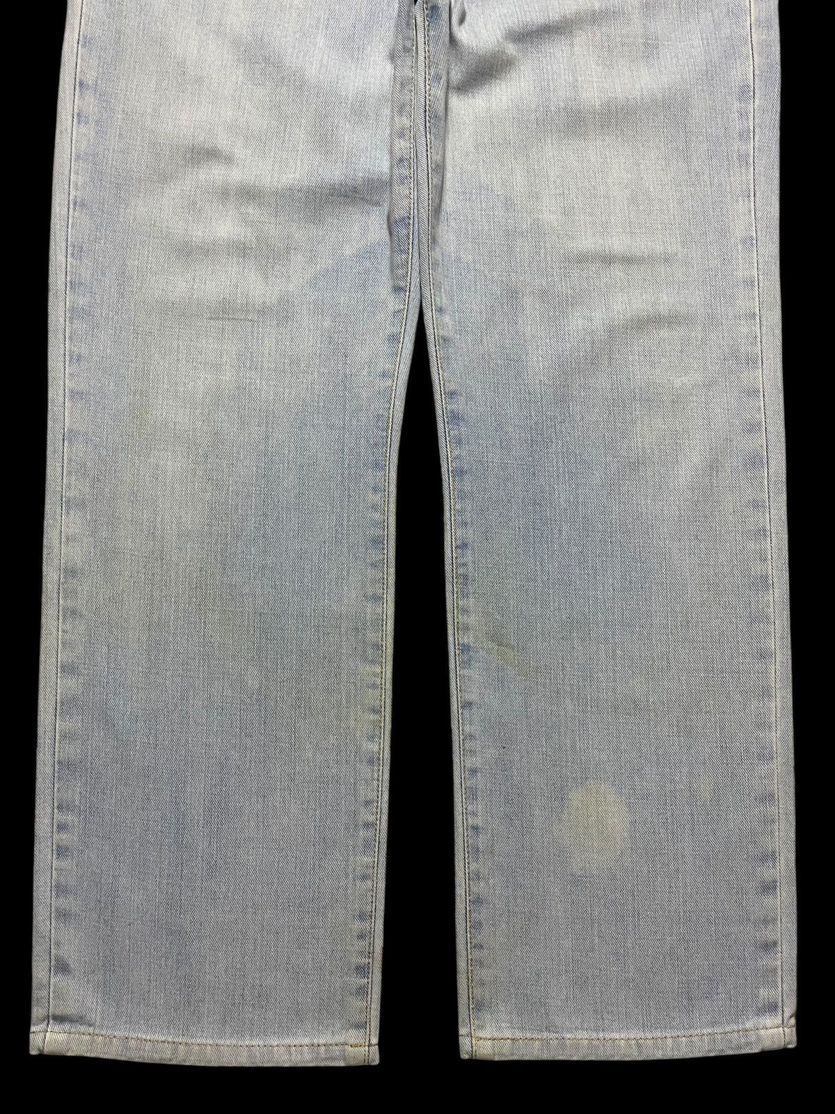 Edwin Vintage Japanese Brand Edwin Faded Light Blue Loose Jeans Size US 35 - 5 Thumbnail