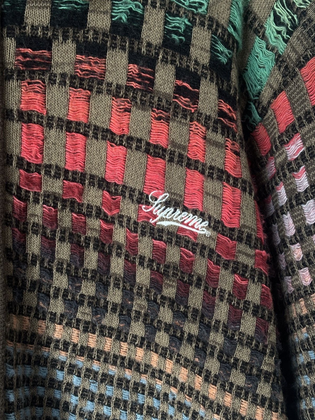 Supreme Supreme Knit Zip Up Shirt Size US XL / EU 56 / 4 - 3 Thumbnail