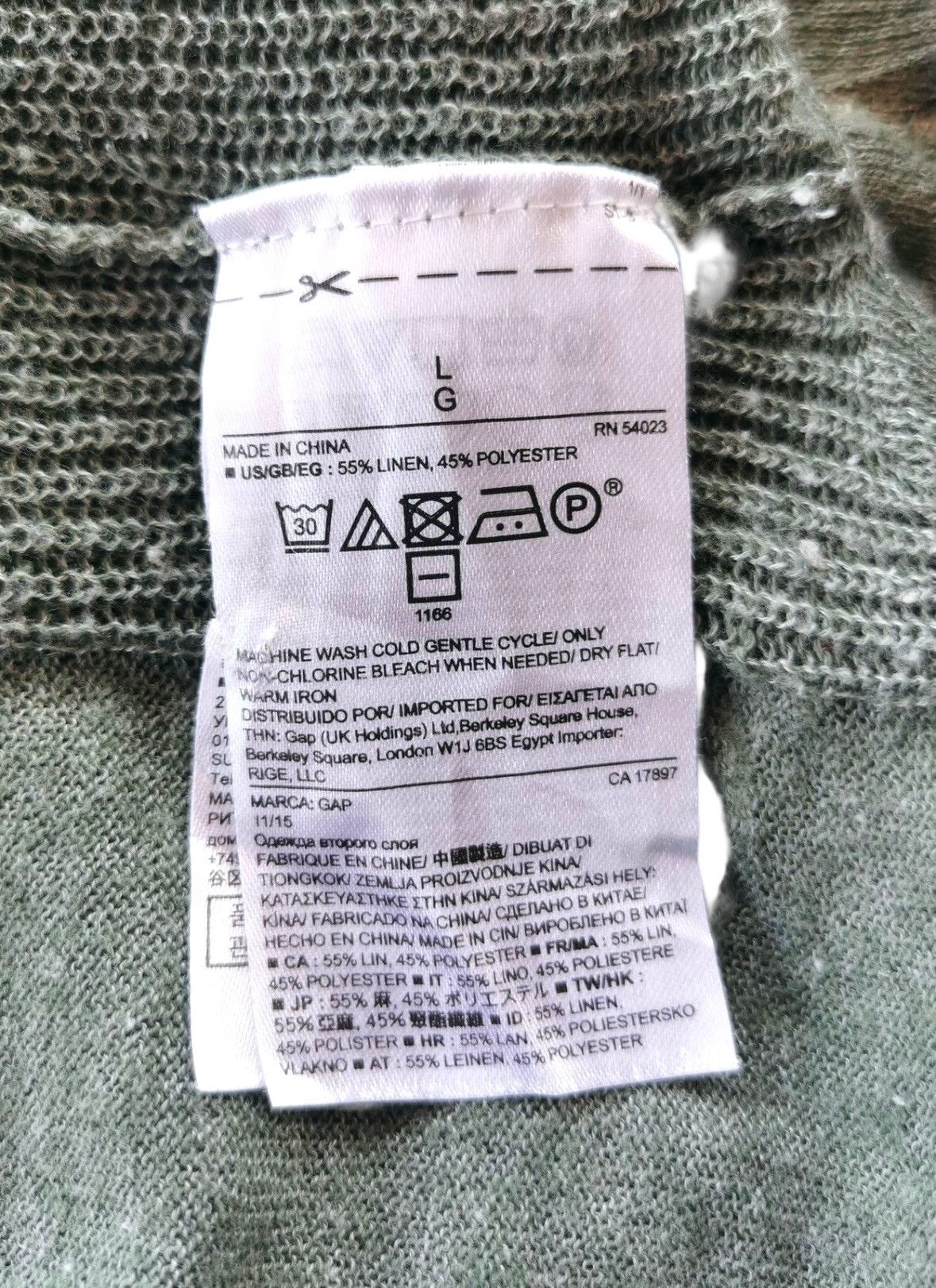 Gap Gap Cardigan Heavily Grunge Distressed Size US L / EU 52-54 / 3 - 9 Thumbnail