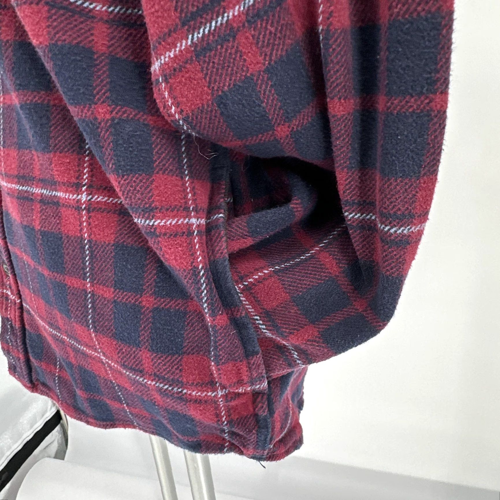 Orvis Orvis Jacket Mens Large Red Plaid Quilted Flannel Shirt Jacket Lined Warm Size US L / EU 52-54 / 3 - 4 Thumbnail