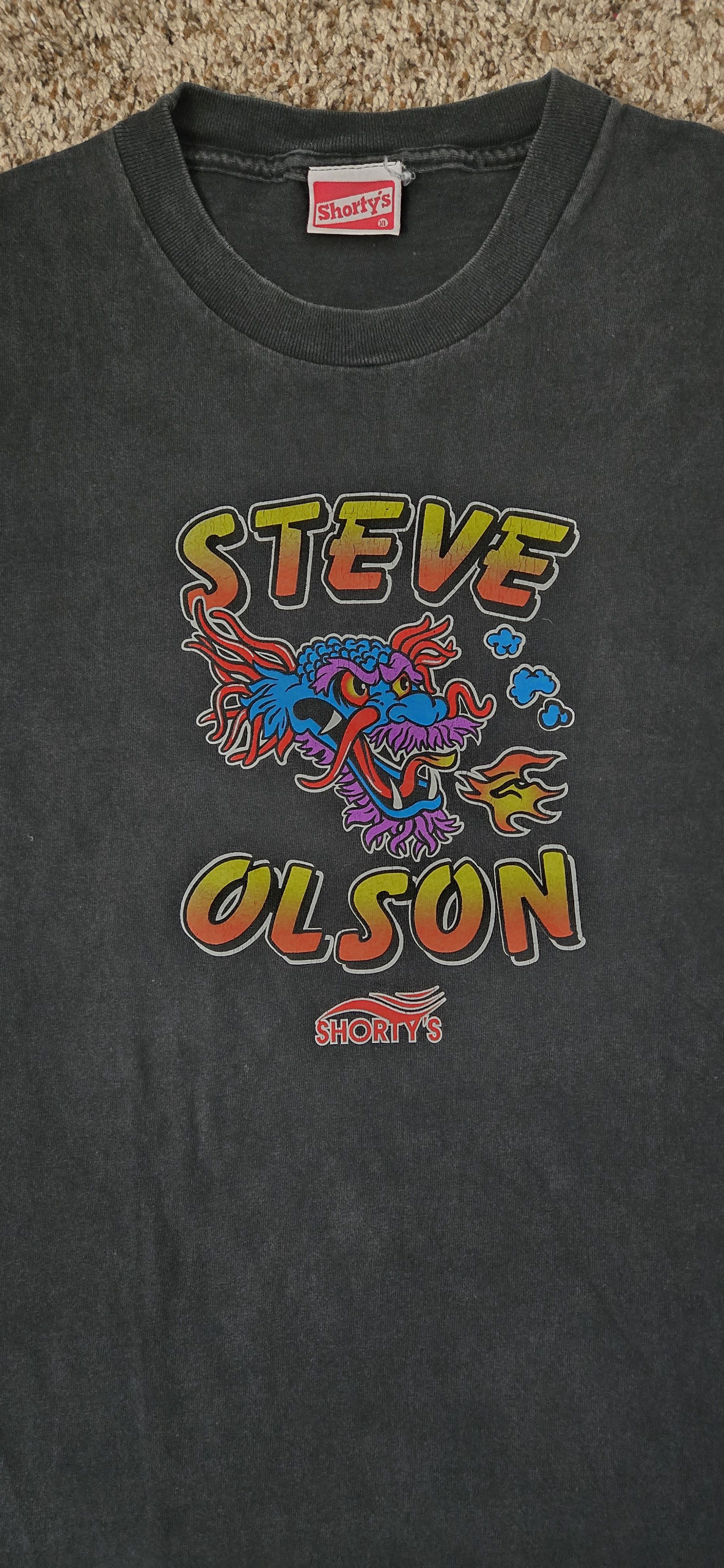 Shorty's Skateboards Vintage Shorty's X Steve Olson tee Size US XL / EU 56 / 4 - 2 Thumbnail