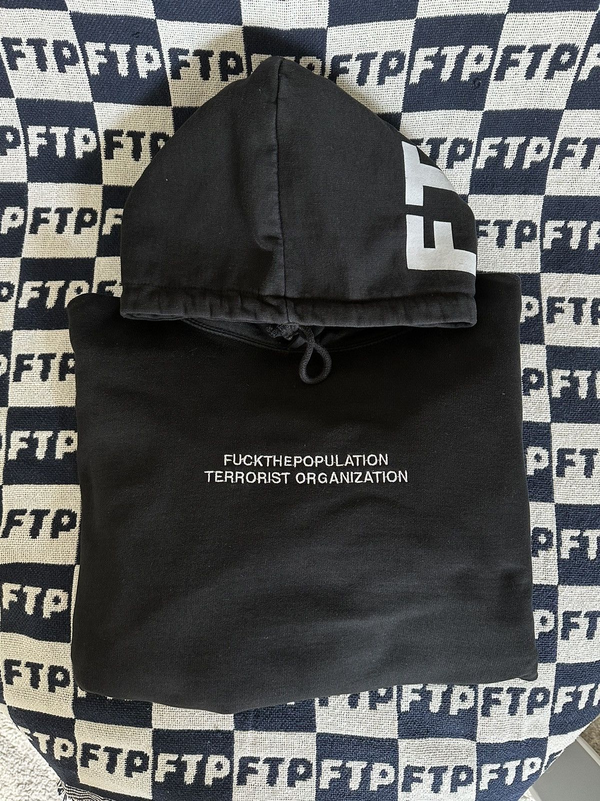 Fuck The Population FTP TERRORIST ORGANIZATION HOODIE Grailed