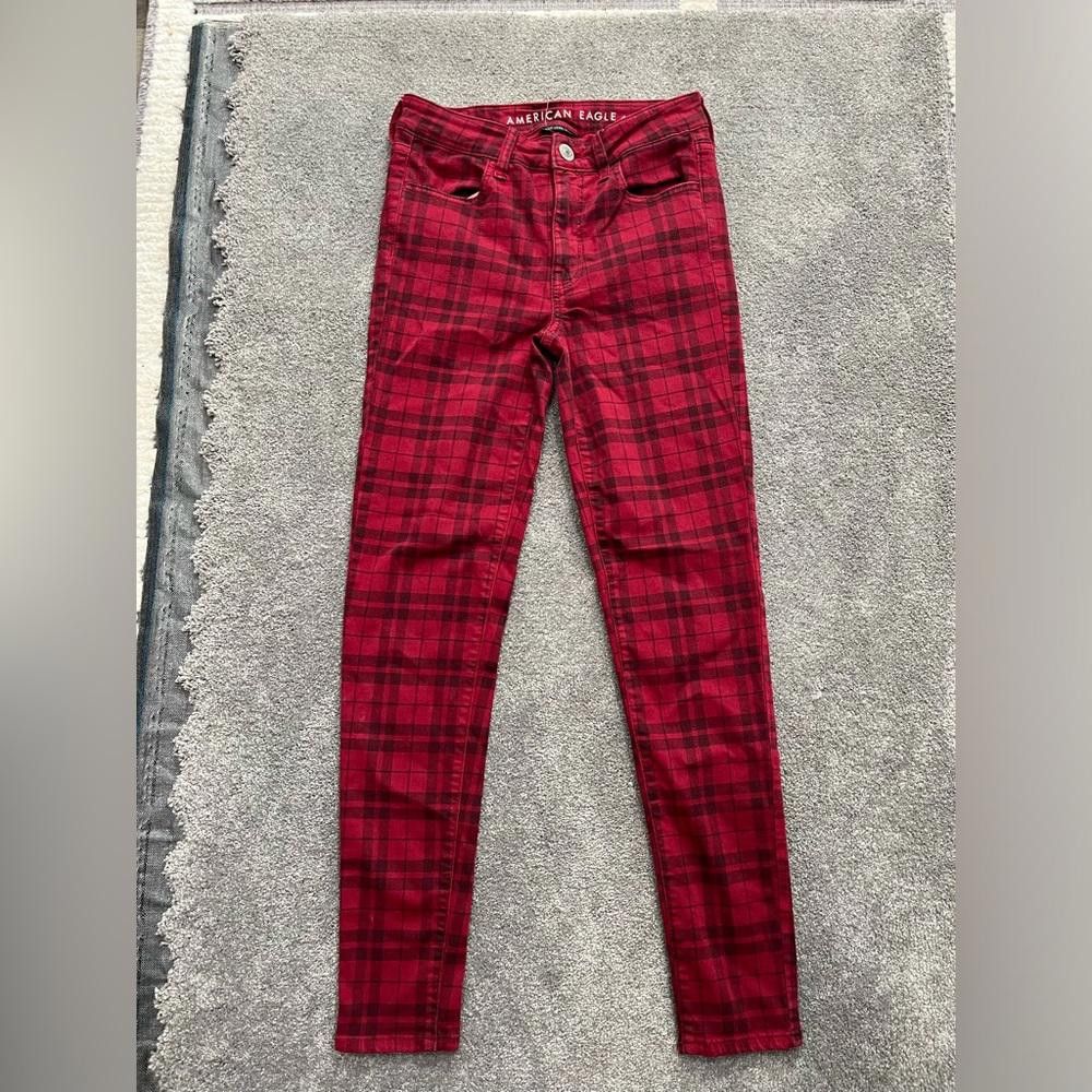 Designer American Eagle NWOTS Hi Rise Jegging Jeans Womens Size 4 Size 27" / US 4 / IT 40 - 1 Thumbnail