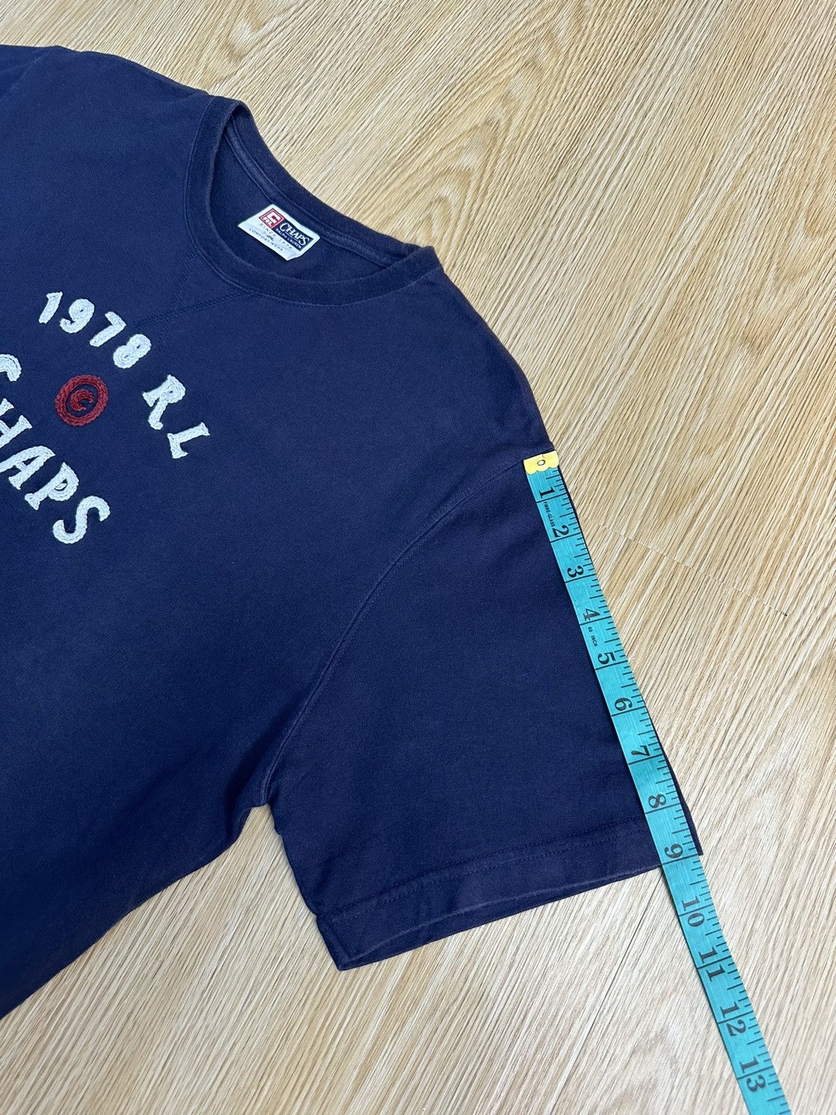 Chaps Ralph Lauren × Ralph Lauren Vintage Chaps Ralph Lauren Tshirt A408 Size US L / EU 52-54 / 3 - 6 Thumbnail