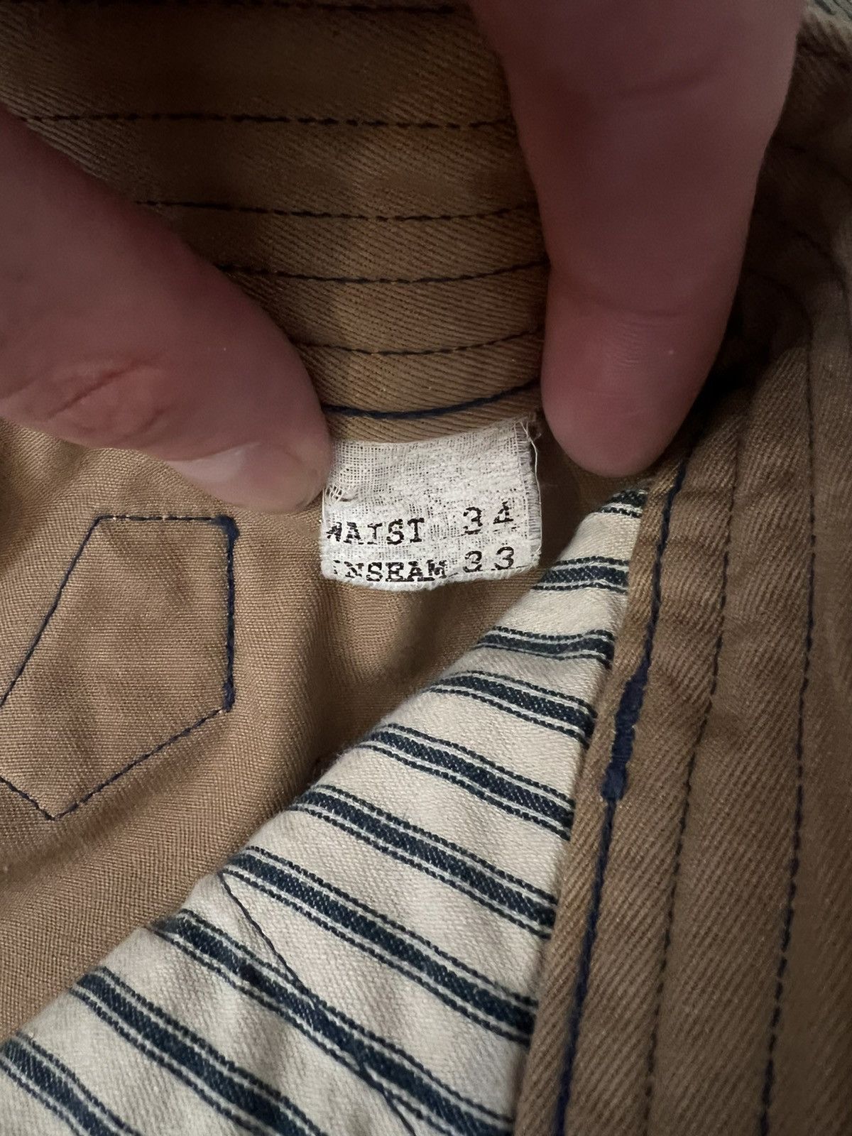 Sugar Cane Sugar Cane Khakis Size US 34 / EU 50 - 4 Thumbnail
