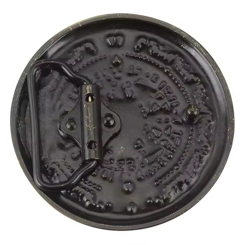 Japanese Brand × Vintage Aztec Solar Calendar Belt Buckle ( no belt ) Size ONE SIZE - 3 Thumbnail