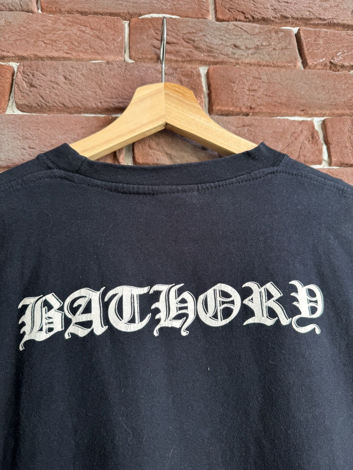 Band Tees Rare Bathory Vintage 00s Band Black Metal T-Shirt Goth Hype Size US L / EU 52-54 / 3 - 8 Thumbnail