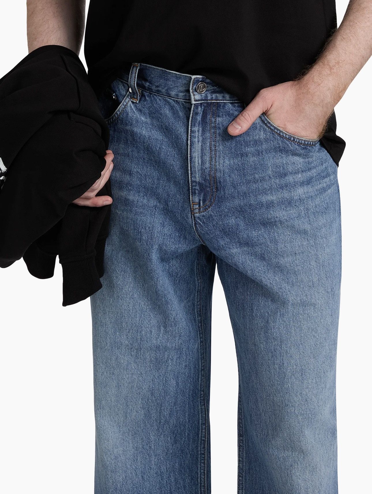 Helmut Lang Helmut Lang Low-Rise Drop Jeans Size US 36 / EU 52 - 5 Thumbnail