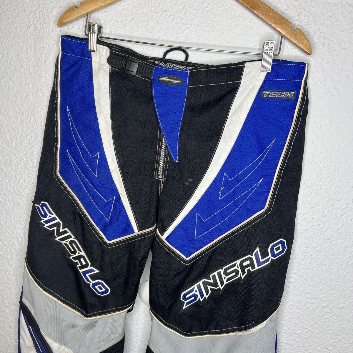 Sports Specialties × Vintage Sinisalo Tech Vintage Motocross Pants Trousers Tech Black Size US 36 / EU 52 - 4 Thumbnail