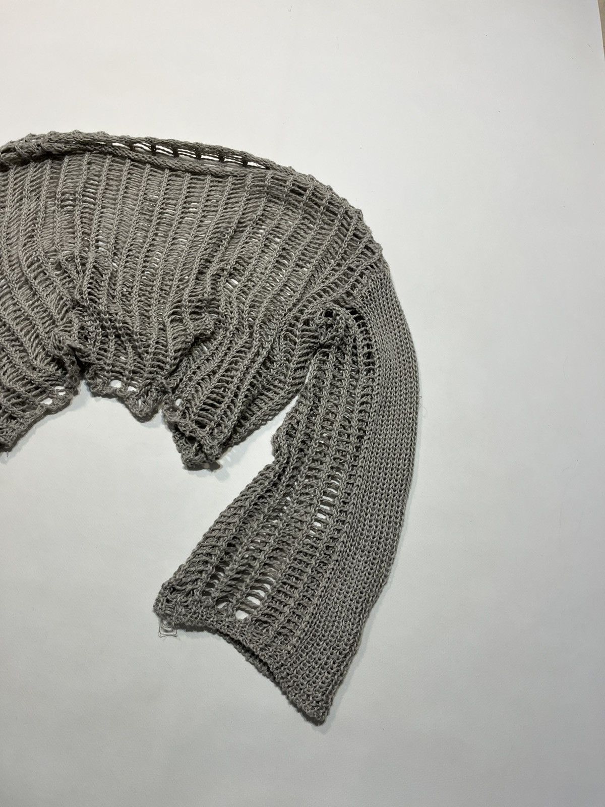 If Six Was Nine Vintage Junya Watanabe Mesh Sweater 2000s Y2K Style Size M / US 6-8 / IT 42-44 - 2 Thumbnail