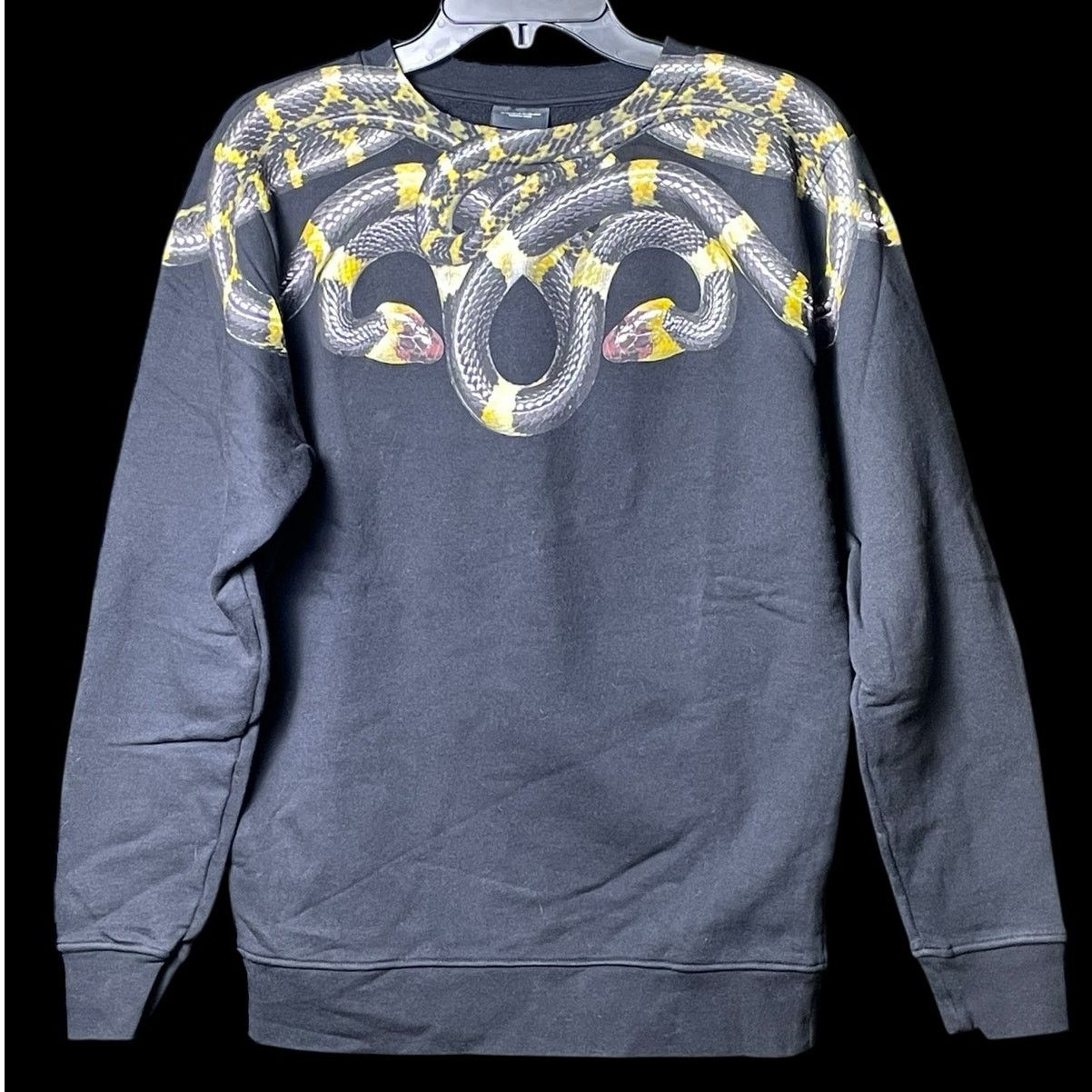 Marcelo Burlon Marcelo Burlon Snake Print Long Sleeve Crewneck Sweatshirt Size US XS / EU 42 / 0 - 1 Thumbnail