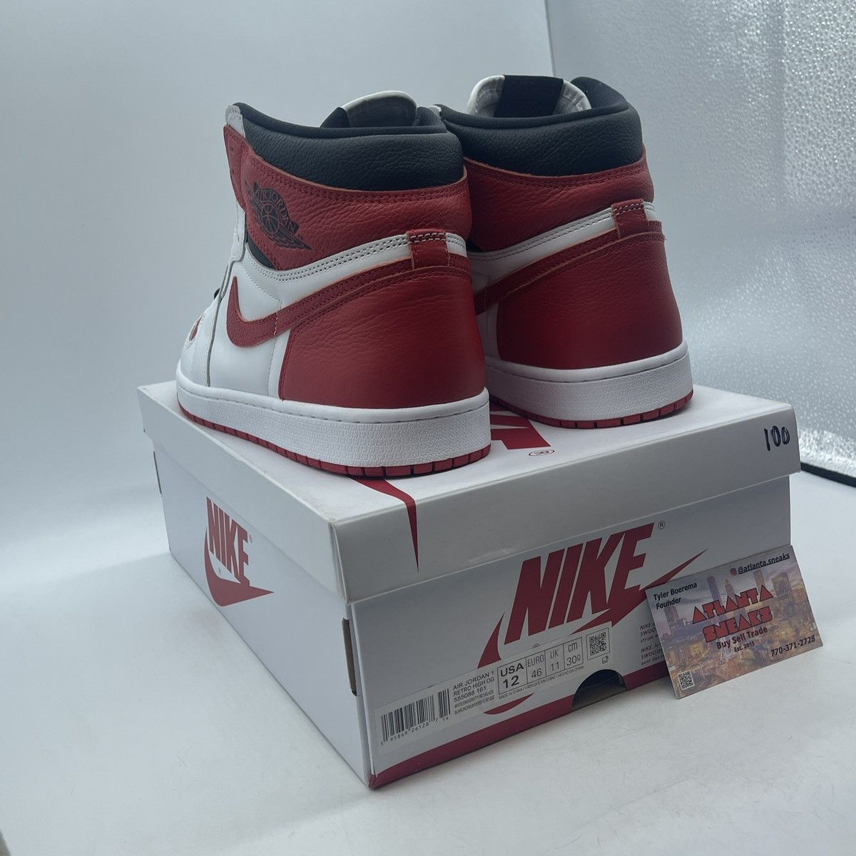Jordan Brand Air Jordan 1 high heritage Size US 12 / EU 45 - 4 Thumbnail