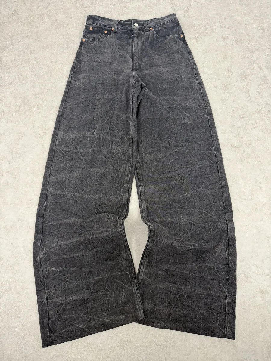 Maison Margiela AW2023 Maison Margiela Grey Extra Large Faded Denim Jeans Size US 30 / EU 46 - 6 Thumbnail
