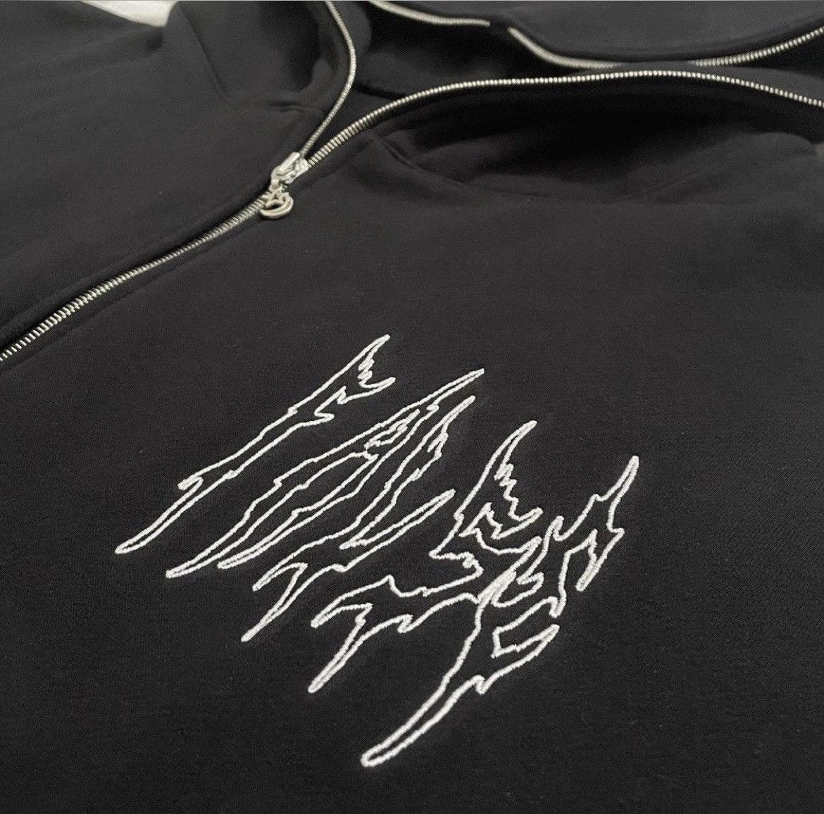 Other Streetwear “False” full zip hoodie Size US L / EU 52-54 / 3 - 5 Thumbnail