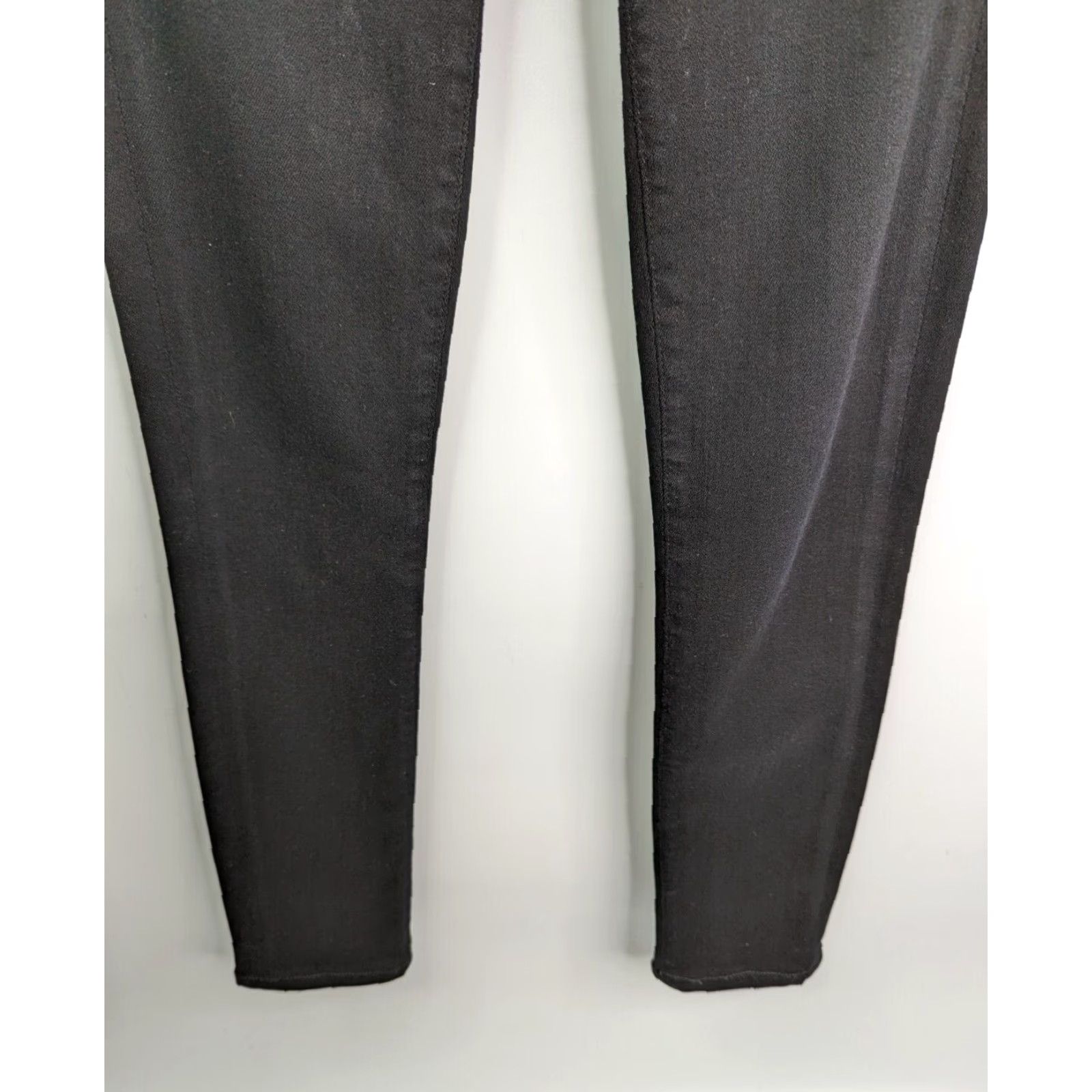 Citizens Of Humanity COH Citizens of Humanity Avedon Skinny Jeans Size 24 Black Denim 1300 Size 42" / US 20 - 3 Thumbnail