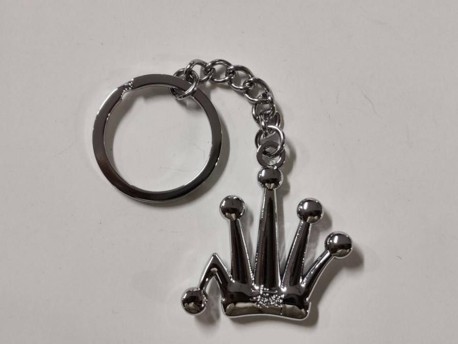 Stussy Stussy Bent Crown Keychain Silver Color | Grailed