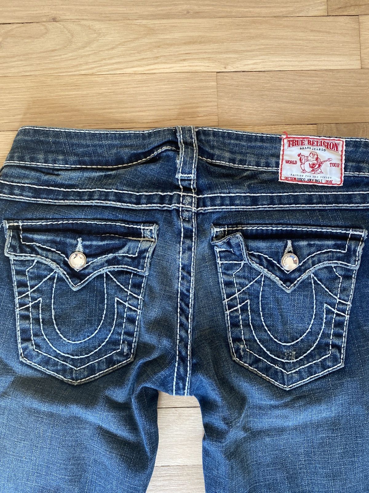 True Religion True Religion Flared Jeans Size 28" / US 6 / IT 42 - 4 Thumbnail