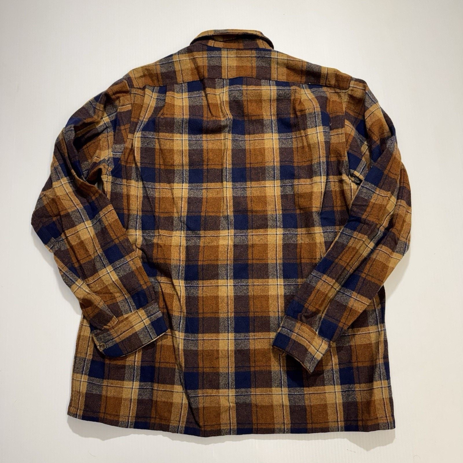 Pendleton vtg 70s Pendleton Board Med Wool Shadow Made USA Loop Collar Size US L / EU 52-54 / 3 - 4 Thumbnail