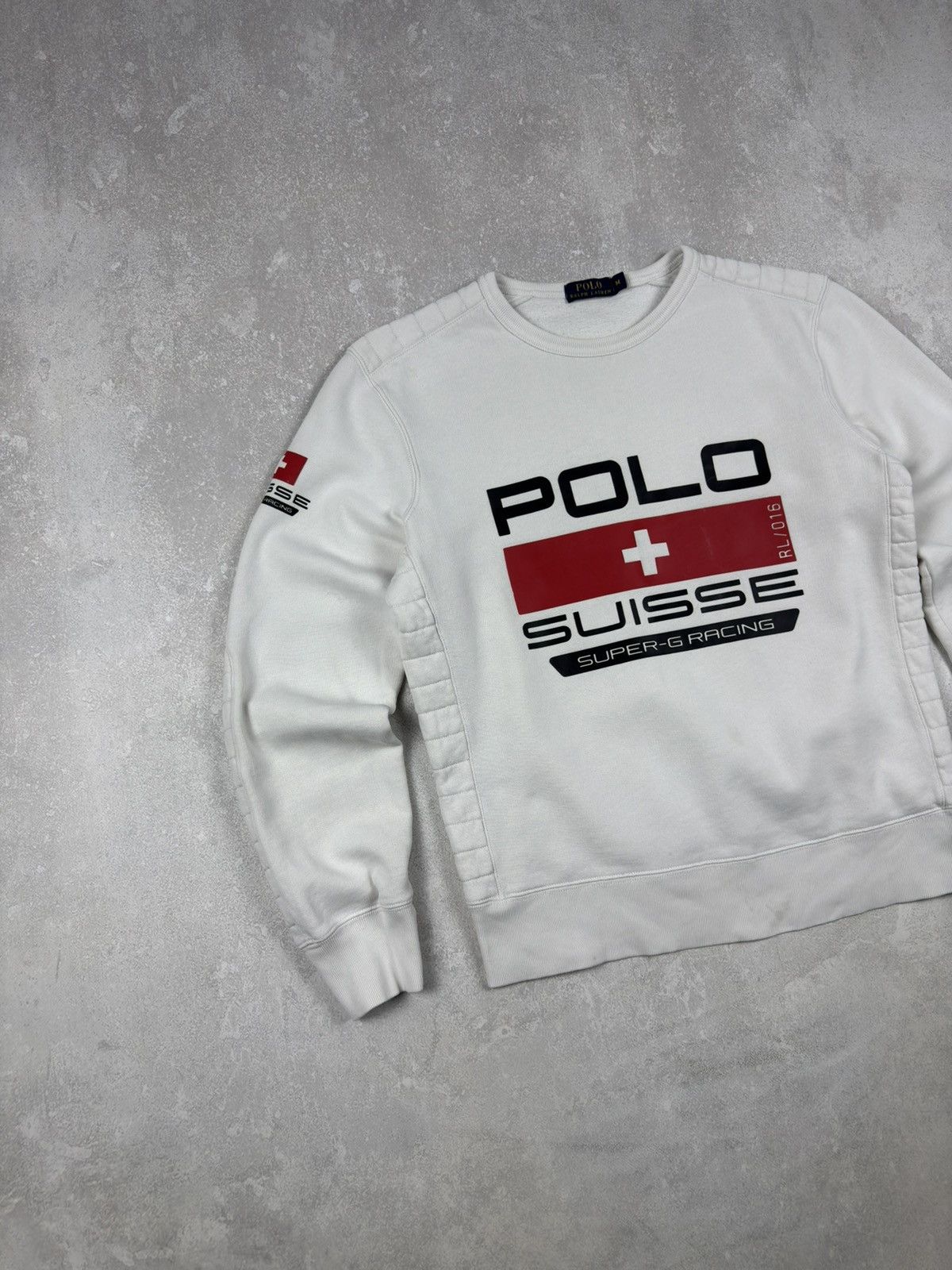 Polo Ralph Lauren Ski Suisse Super-G Racing Sweatshirt Crew