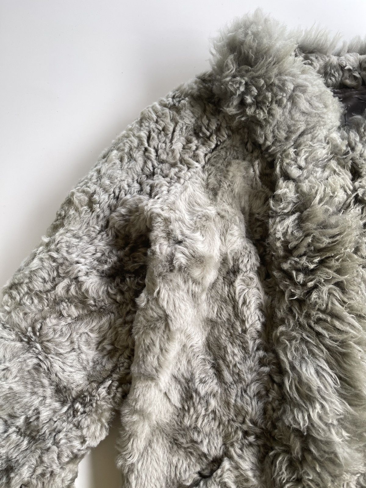 Vintage Vintage Real fur Lambskin Jacket Size S / US 4 / IT 40 - 7 Thumbnail