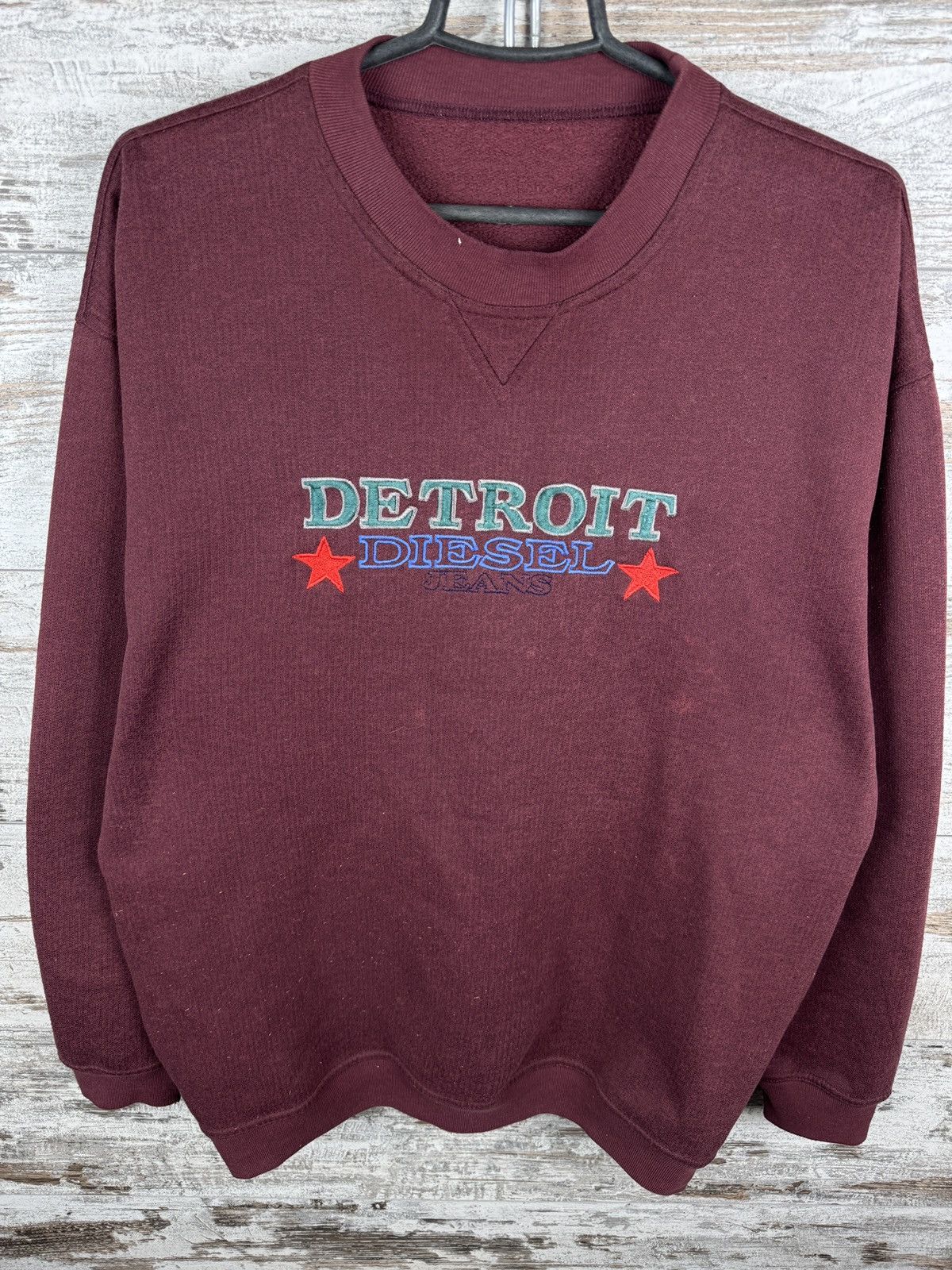 Diesel × Vintage Mens Vintage Diesel Detroit jeans sweatshirt rare USA y2k Size US M / EU 48-50 / 2 - 3 Thumbnail