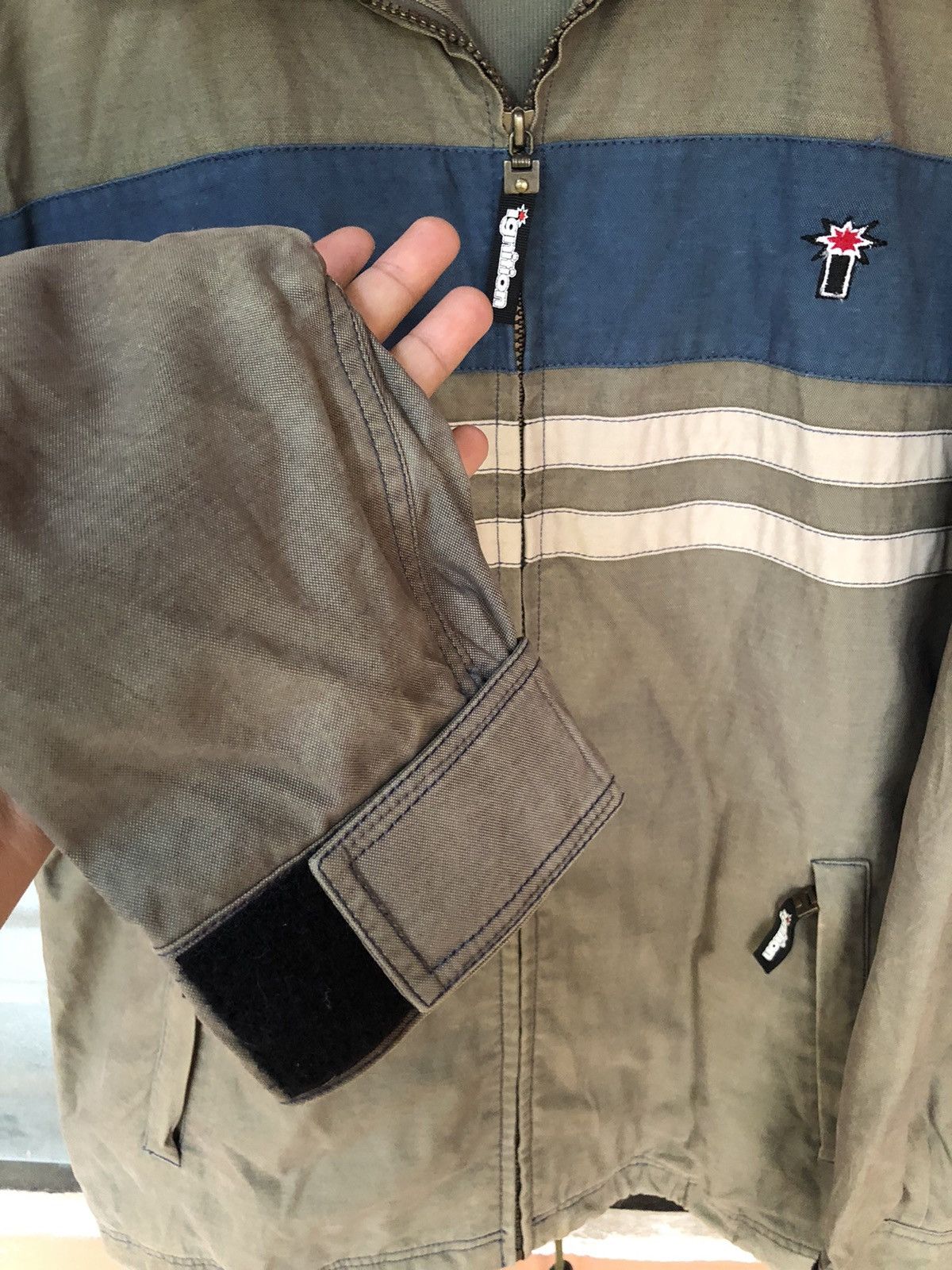 Japanese Brand Vintage Ignition Snowboard Denim Jacket Size US M / EU 48-50 / 2 - 7 Thumbnail