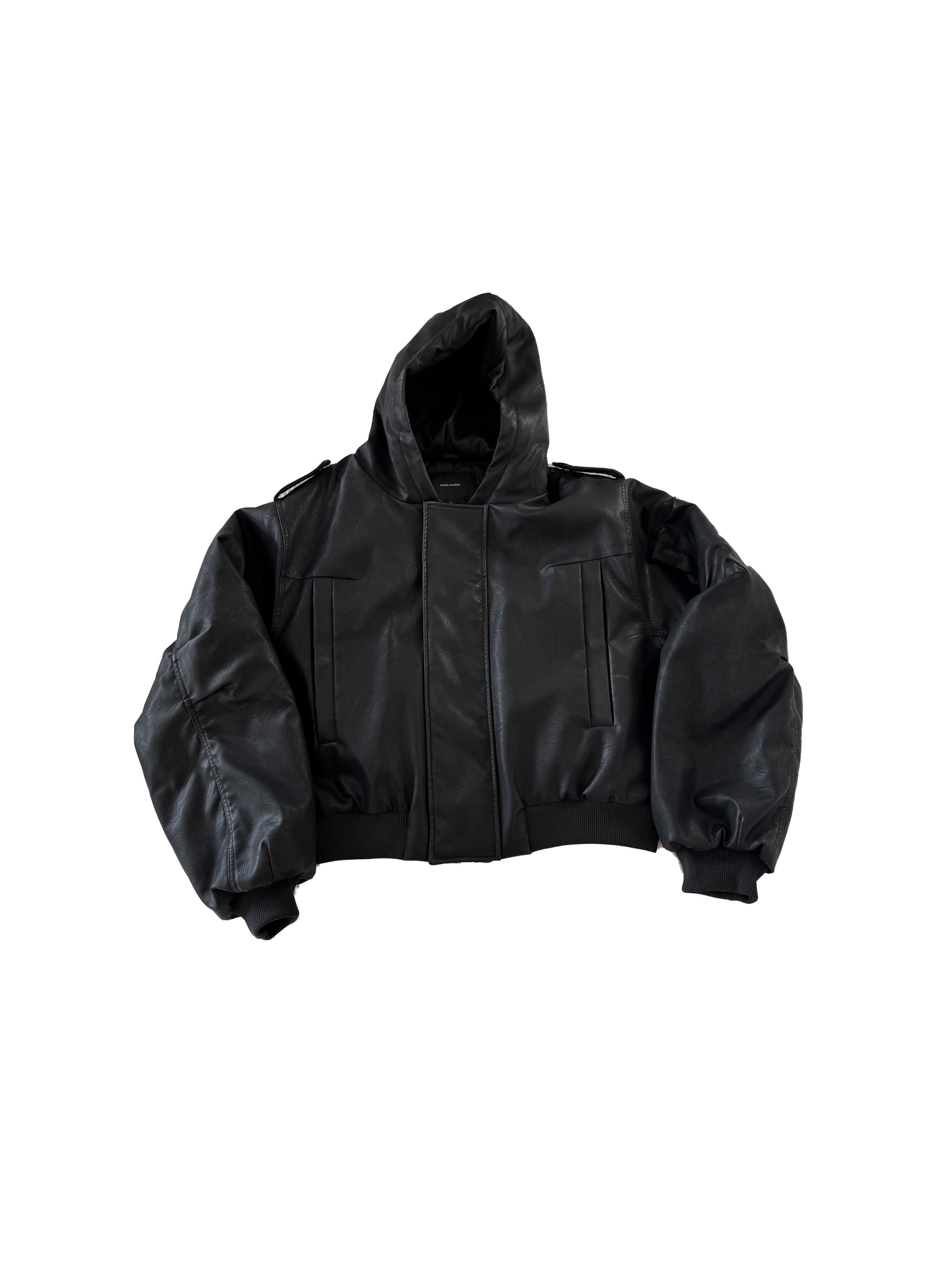 entire studios MOTO BOMBER PADDED JACKET (BLACK)の商品ページ
