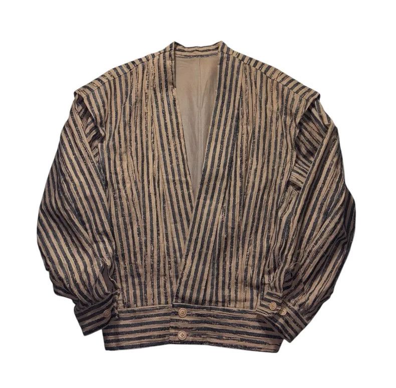 Issey Miyake issey miyake striped jacket Size US M / EU 48-50 / 2 - 1 Thumbnail