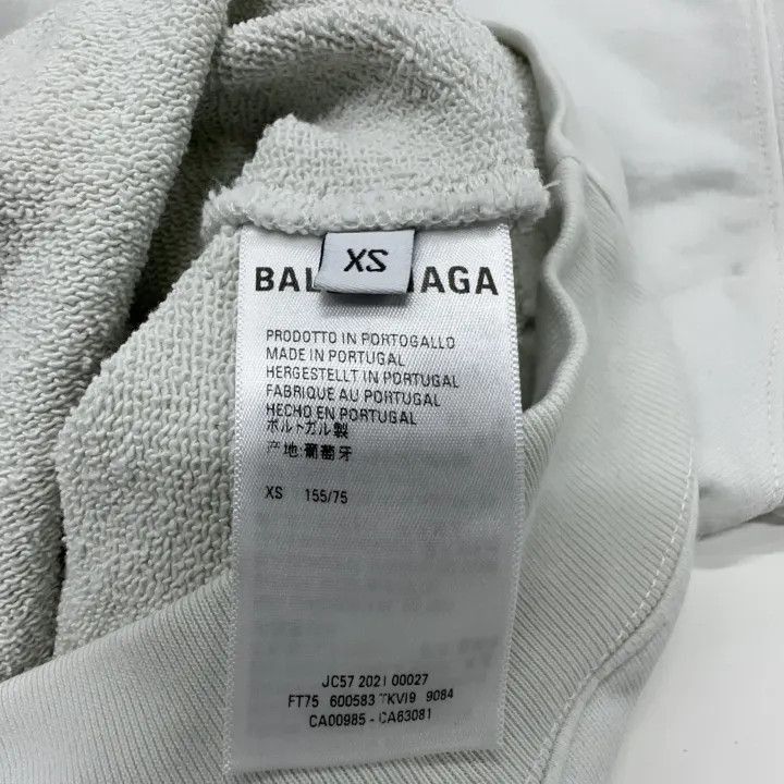 Balenciaga Balenciaga Logo Embroidered Hoodie for Men 0079-2507 Size US XS / EU 42 / 0 - 2 Thumbnail