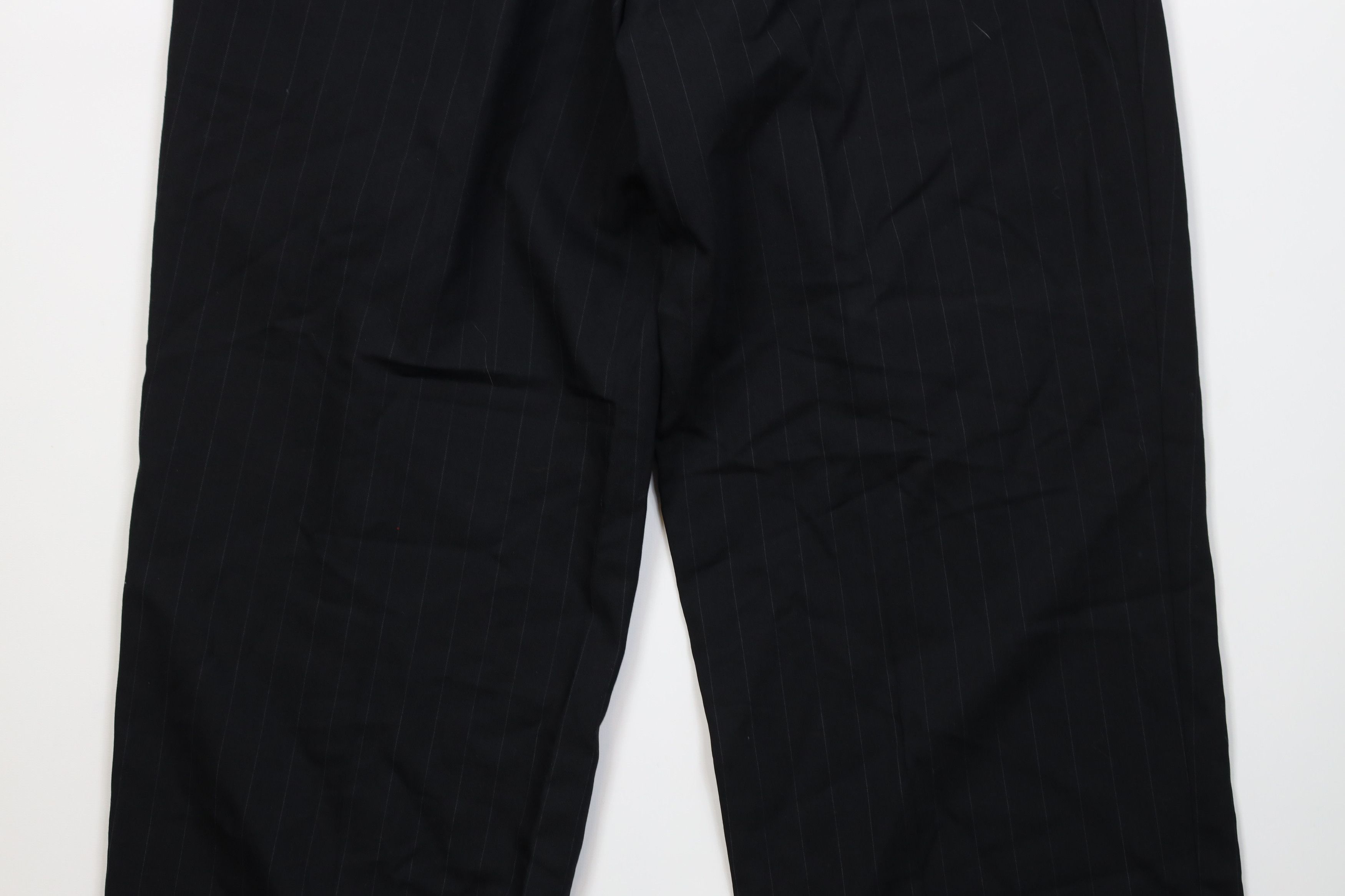 Vintage Vintage 90s Streetwear Knit Pinstriped Wide Leg Chino Pants Size US 34 / EU 50 - 13 Thumbnail