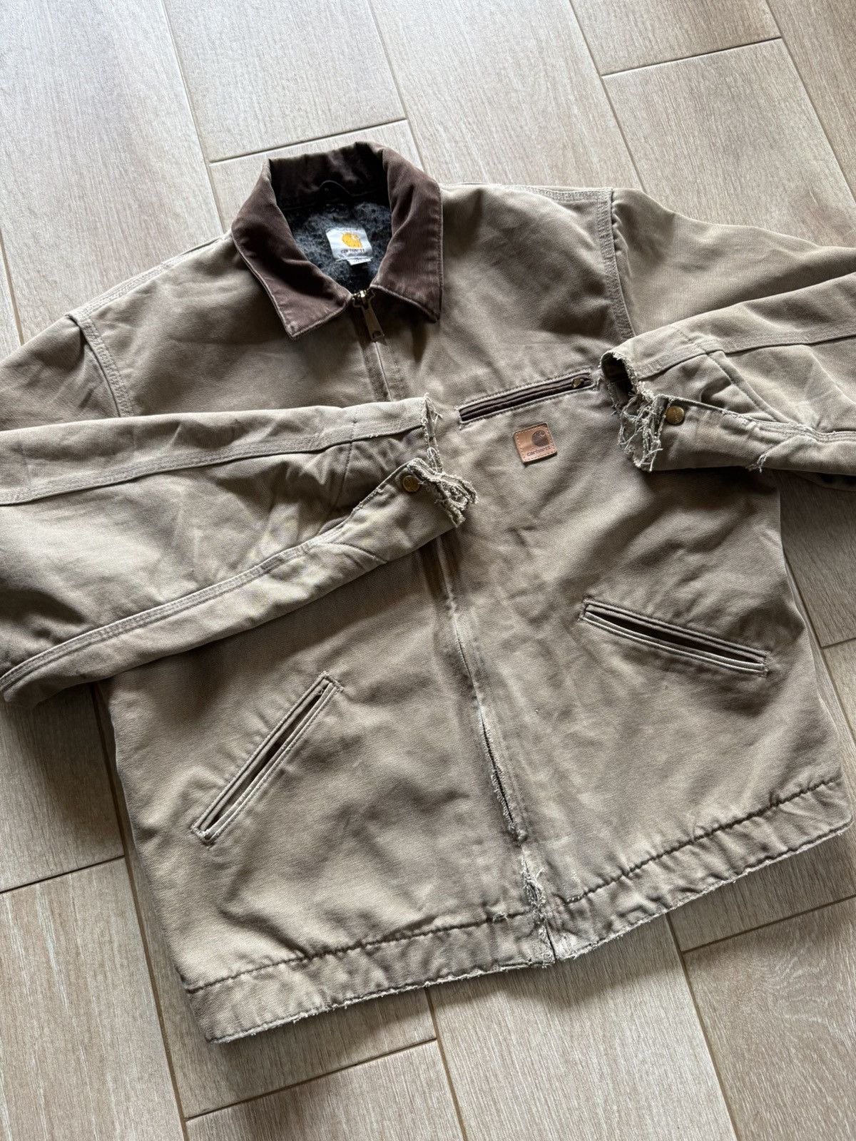Carhartt J97 FRB Carhartt Detroit Jacket Size US L / EU 52-54 / 3 - 6 Thumbnail